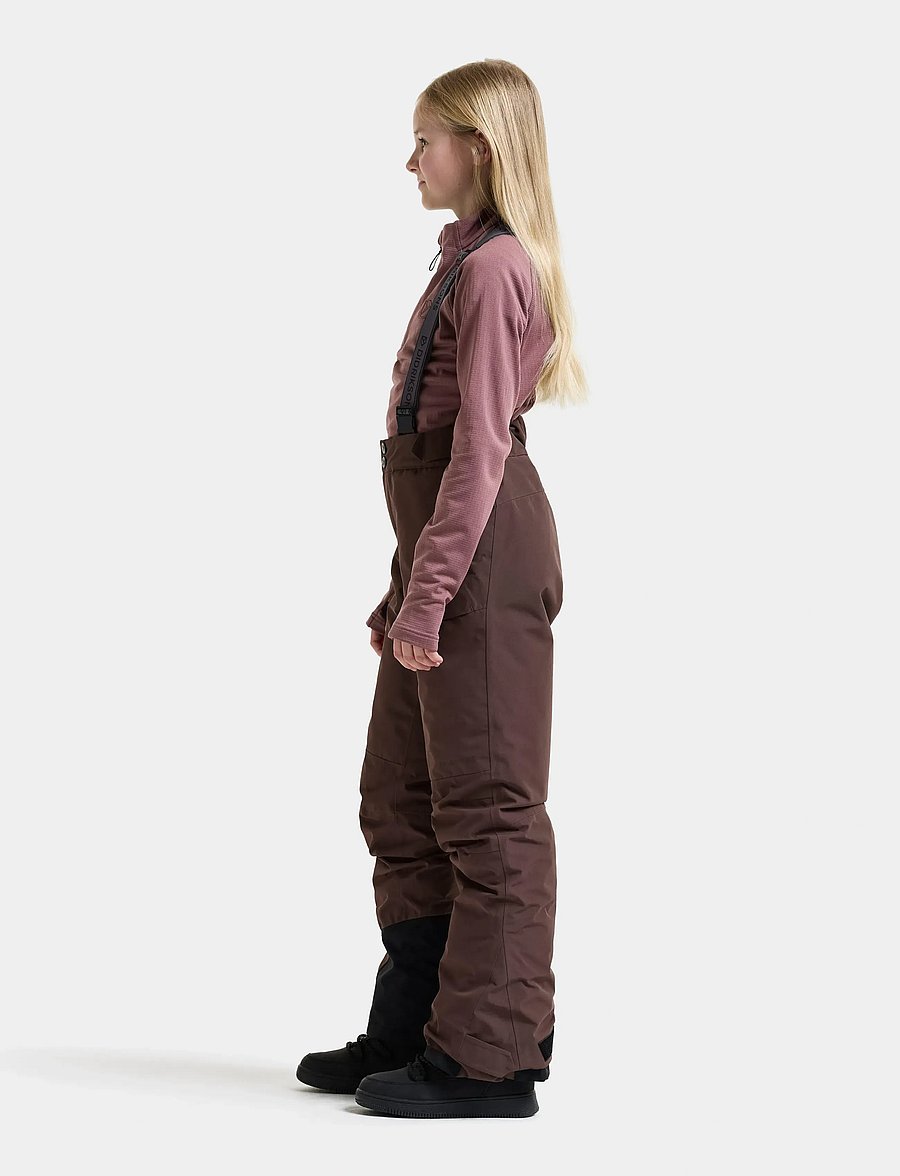 Didriksons - Dacit Kids' Pants - suusapüksid - shadow brown - 5
