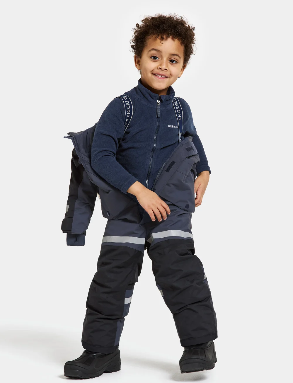 Didriksons - BJÄRVEN KDS COVER 3 - outdoor - navy - 4