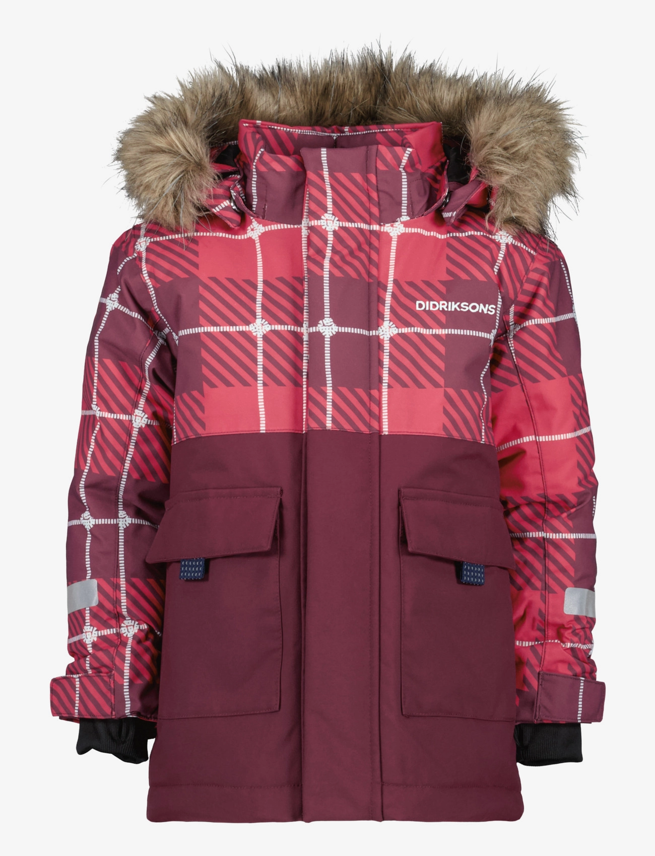 Didriksons POLARBJÖRN PR PAR 2 - Parkas - TERMOS RUSTY WINE / burgundy