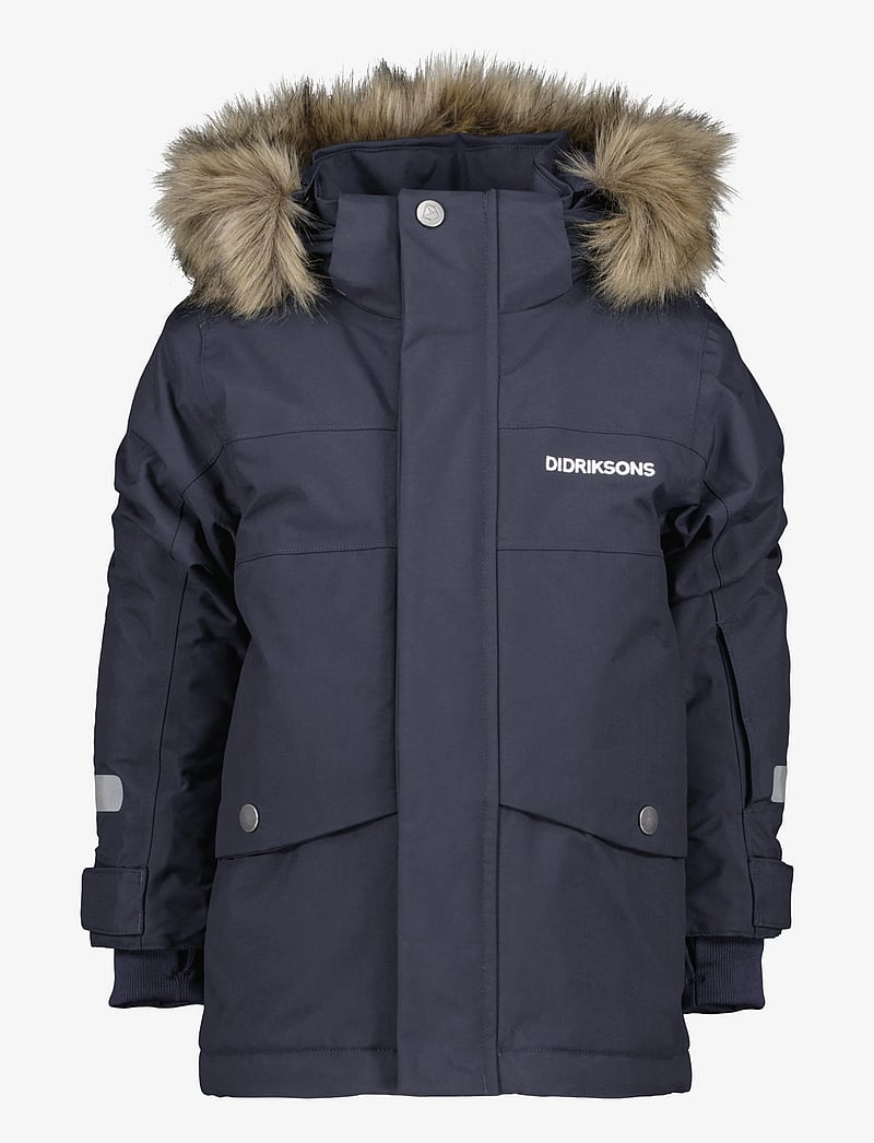 Didriksons - BJÄRVEN KIDS PARKA 3 - paksud joped - navy - 1