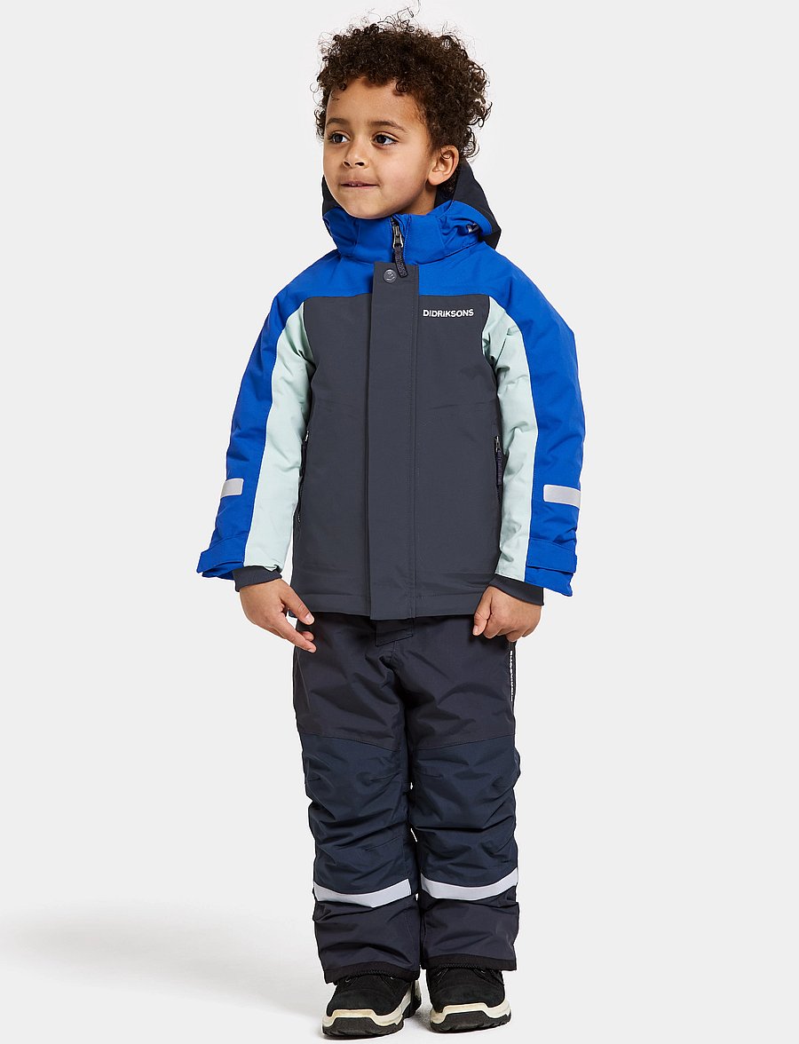 Didriksons - NEPTUN KIDS JKT 3 - talvitakit - navy - 3