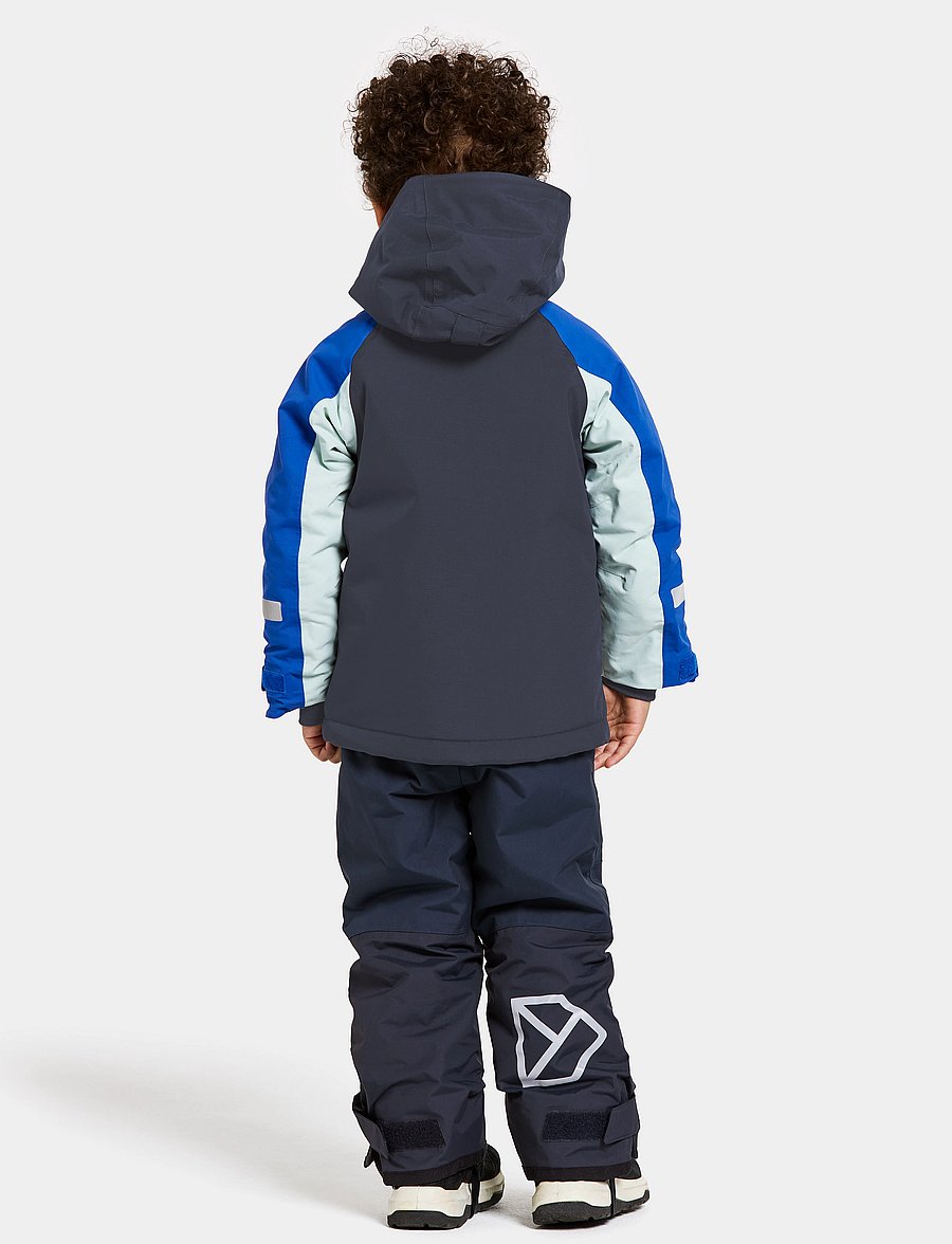 Didriksons - NEPTUN KIDS JKT 3 - talvitakit - navy - 4