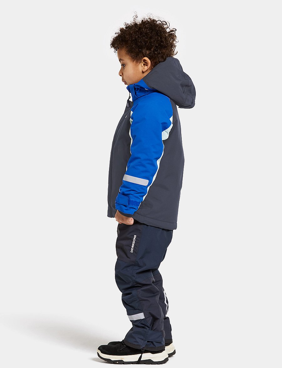 Didriksons - NEPTUN KIDS JKT 3 - talvitakit - navy - 5