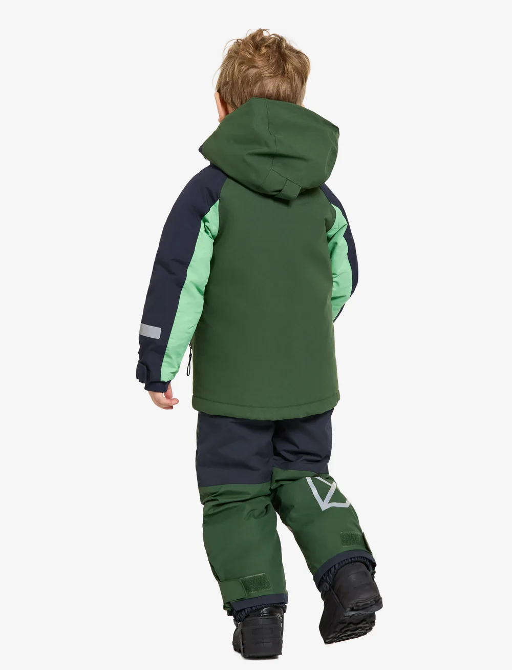 Didriksons - NEPTUN KIDS JKT 3 - Õueriided - pine green - 5