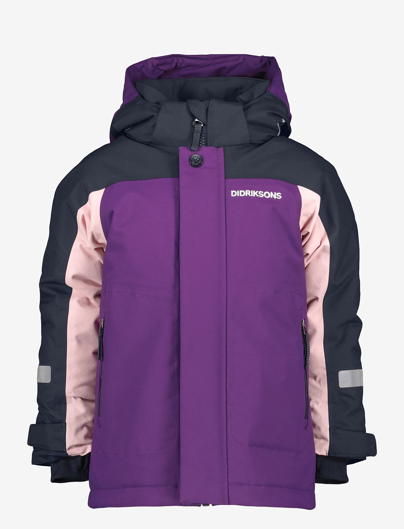 Didriksons - NEPTUN KIDS JKT 3 - overtøj - royal purple - 1