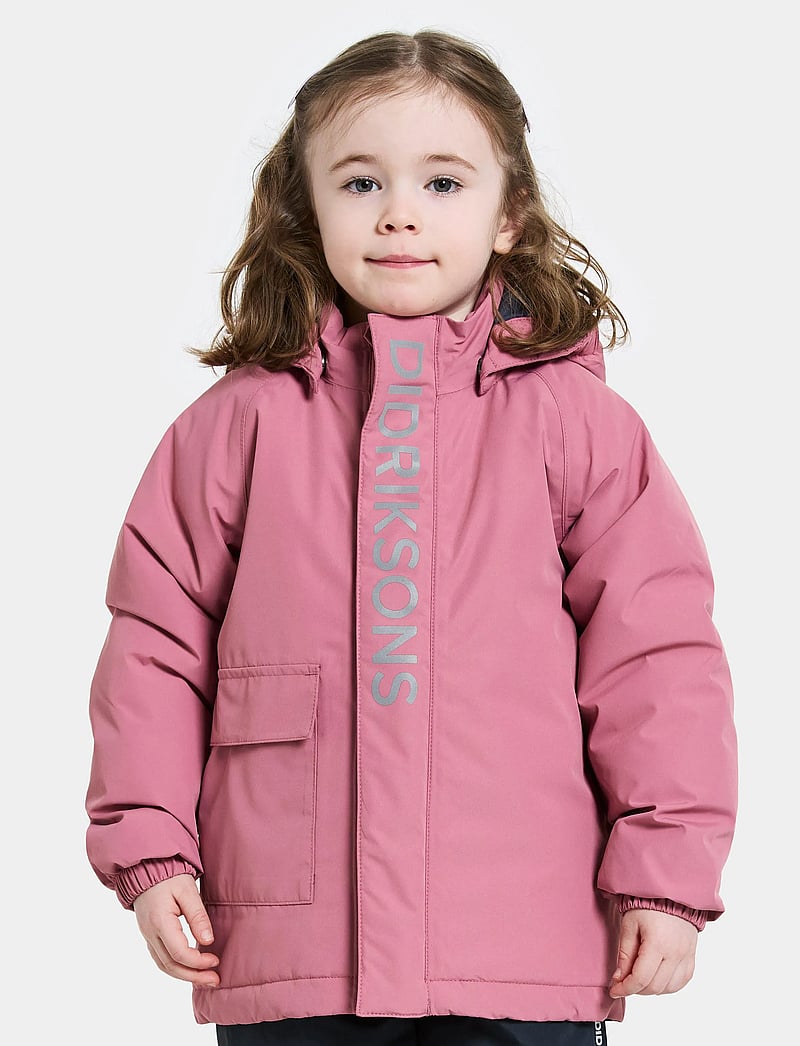 Didriksons - TALVI KIDS JKT - suusajoped - heather pink - 0