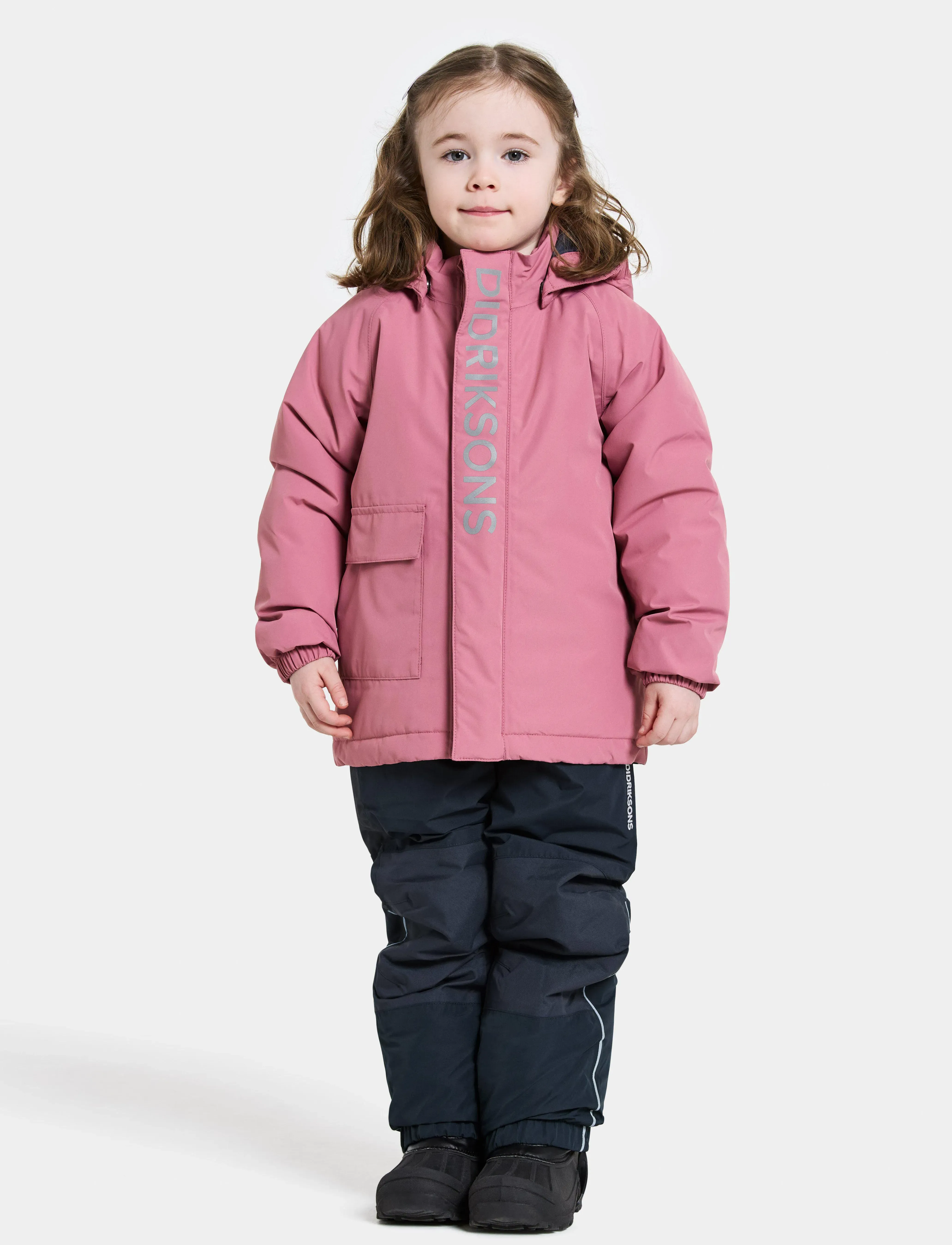 Didriksons - TALVI KIDS JKT - skijacken - heather pink - 3