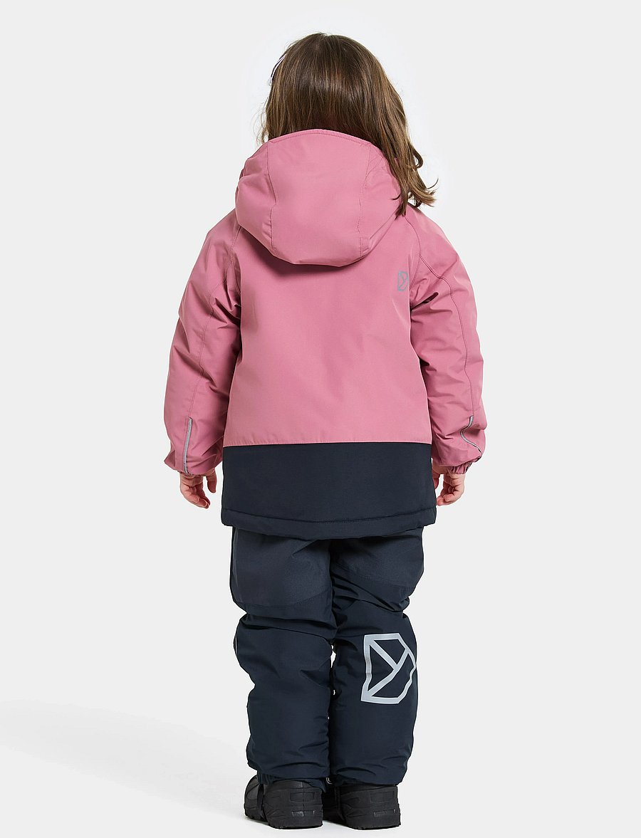 Didriksons - TALVI KIDS JKT - skijacken - heather pink - 4