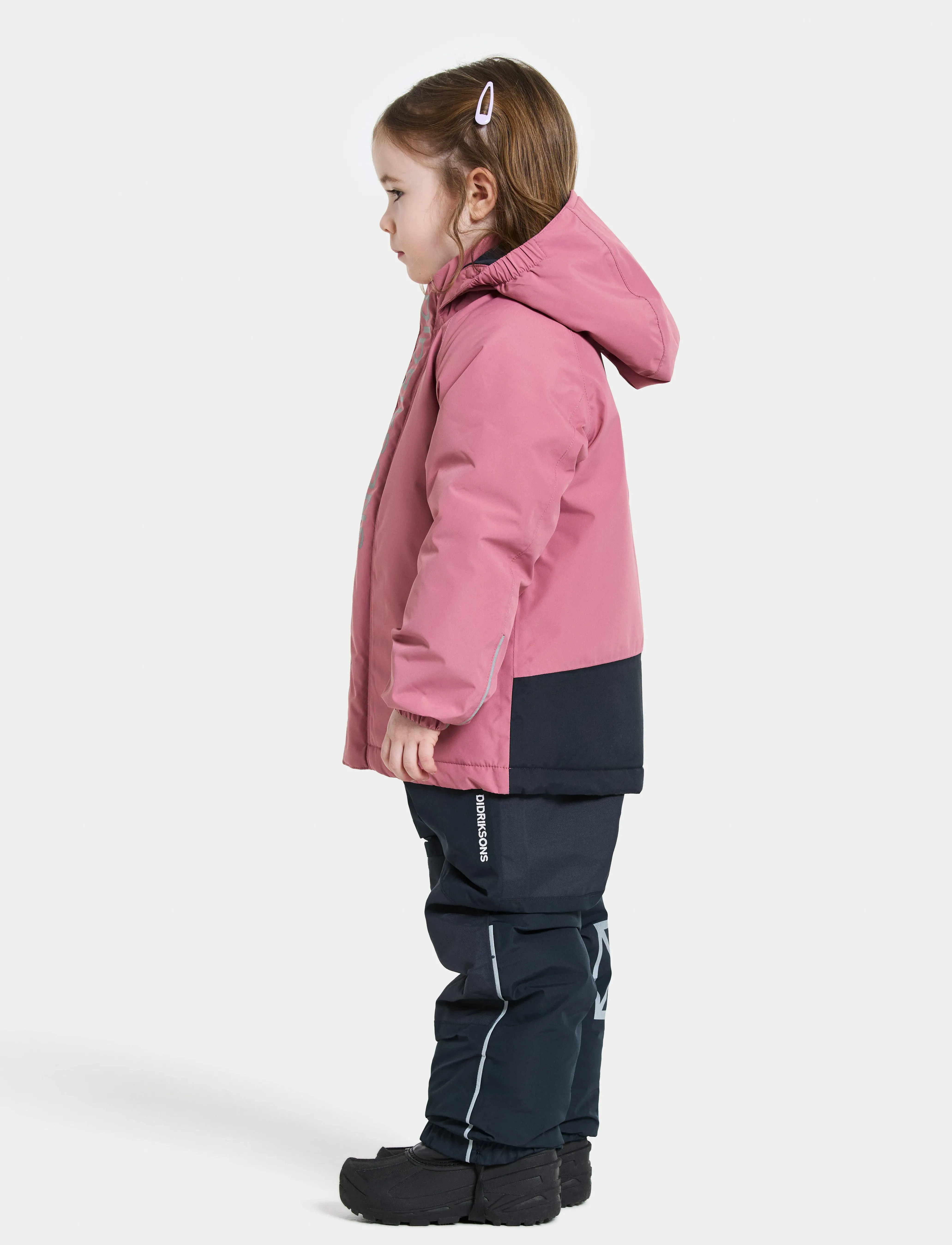Didriksons - TALVI KIDS JKT - skijacken - heather pink - 5