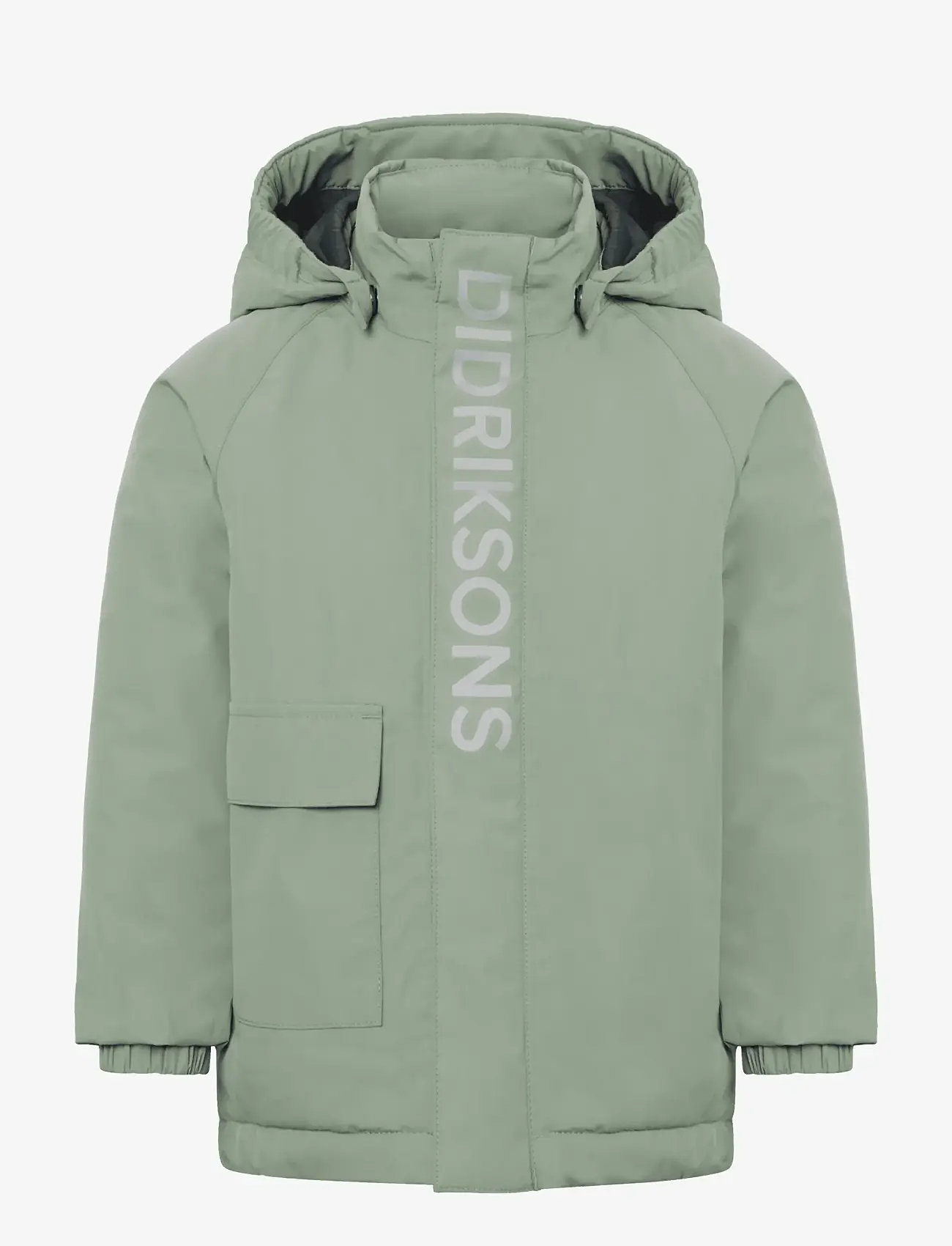 Didriksons - TALVI KIDS JKT - skijakker - light moss - 1