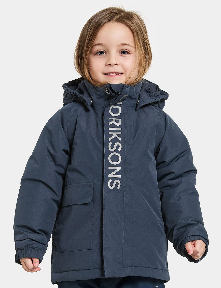 Didriksons - TALVI KIDS JKT - skijacken - navy - 0