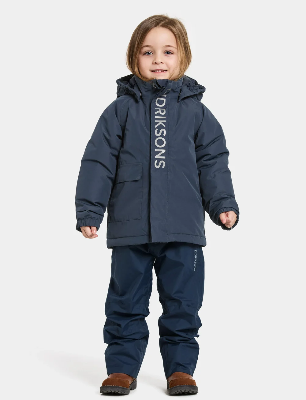 Didriksons - TALVI KIDS JKT - skijakker - navy - 3