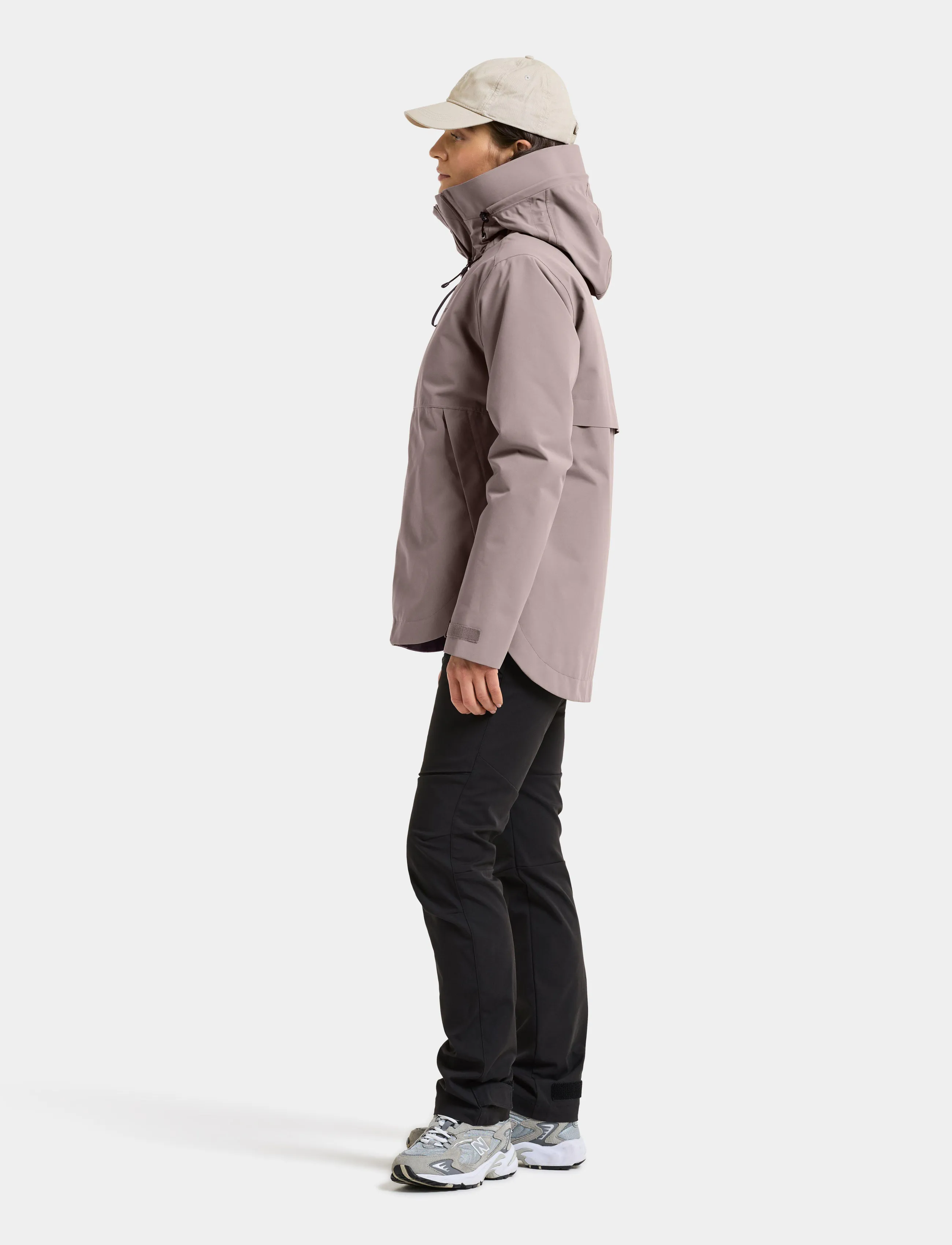 Didriksons - Jennie Jacket - vabaaja jakid - ash brown - 5