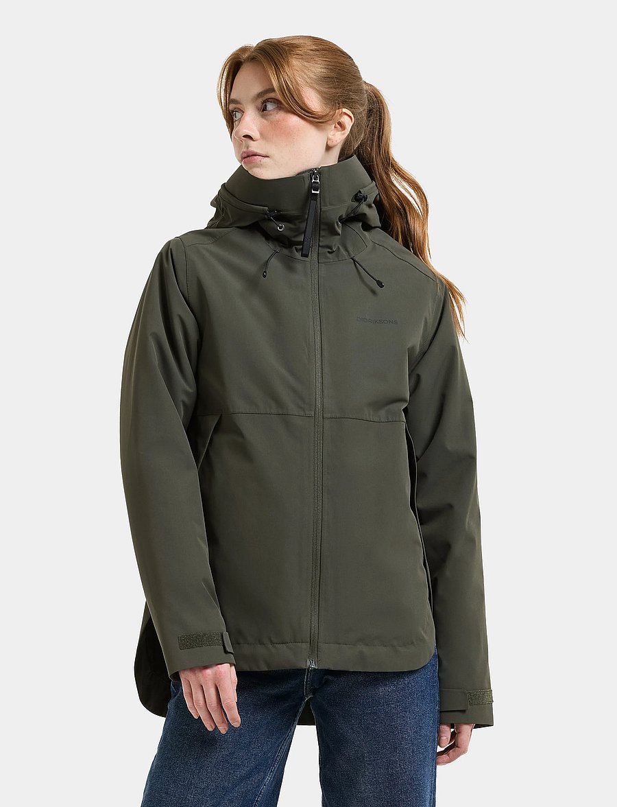 Didriksons - Jennie Jacket - casual jakker - deep green - 0