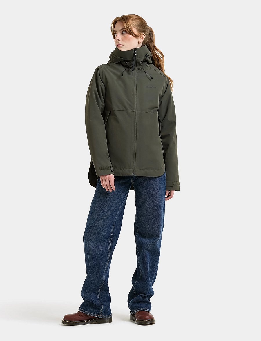 Didriksons - Jennie Jacket - casual jakker - deep green - 5