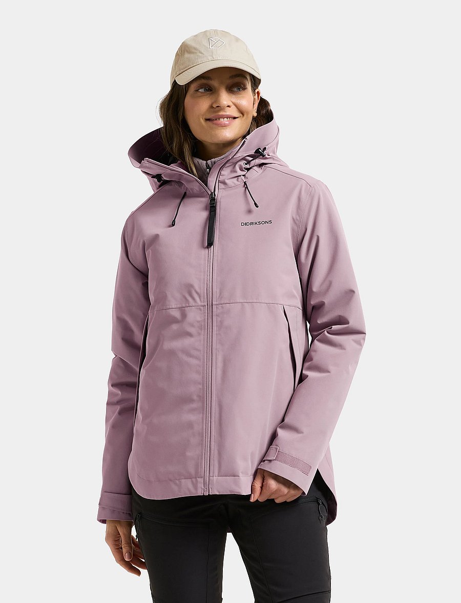 Didriksons - Jennie Jacket - vabaaja jakid - lilac haze - 0