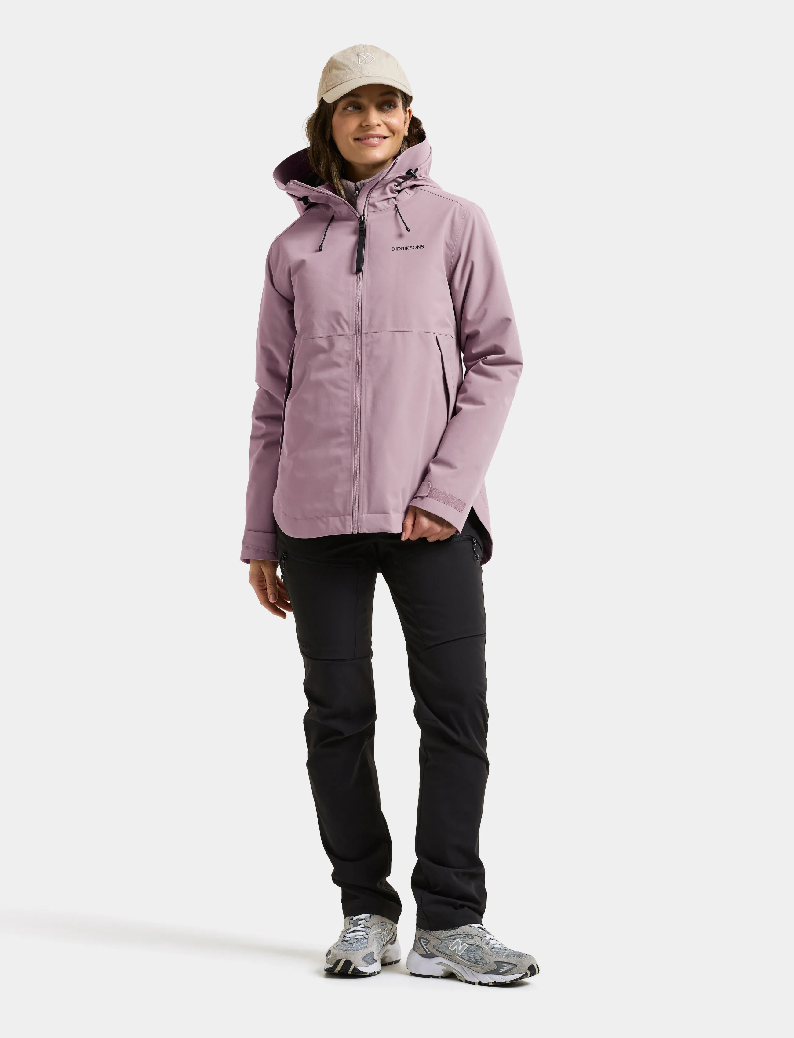 Didriksons - Jennie Jacket - vabaaja jakid - lilac haze - 3