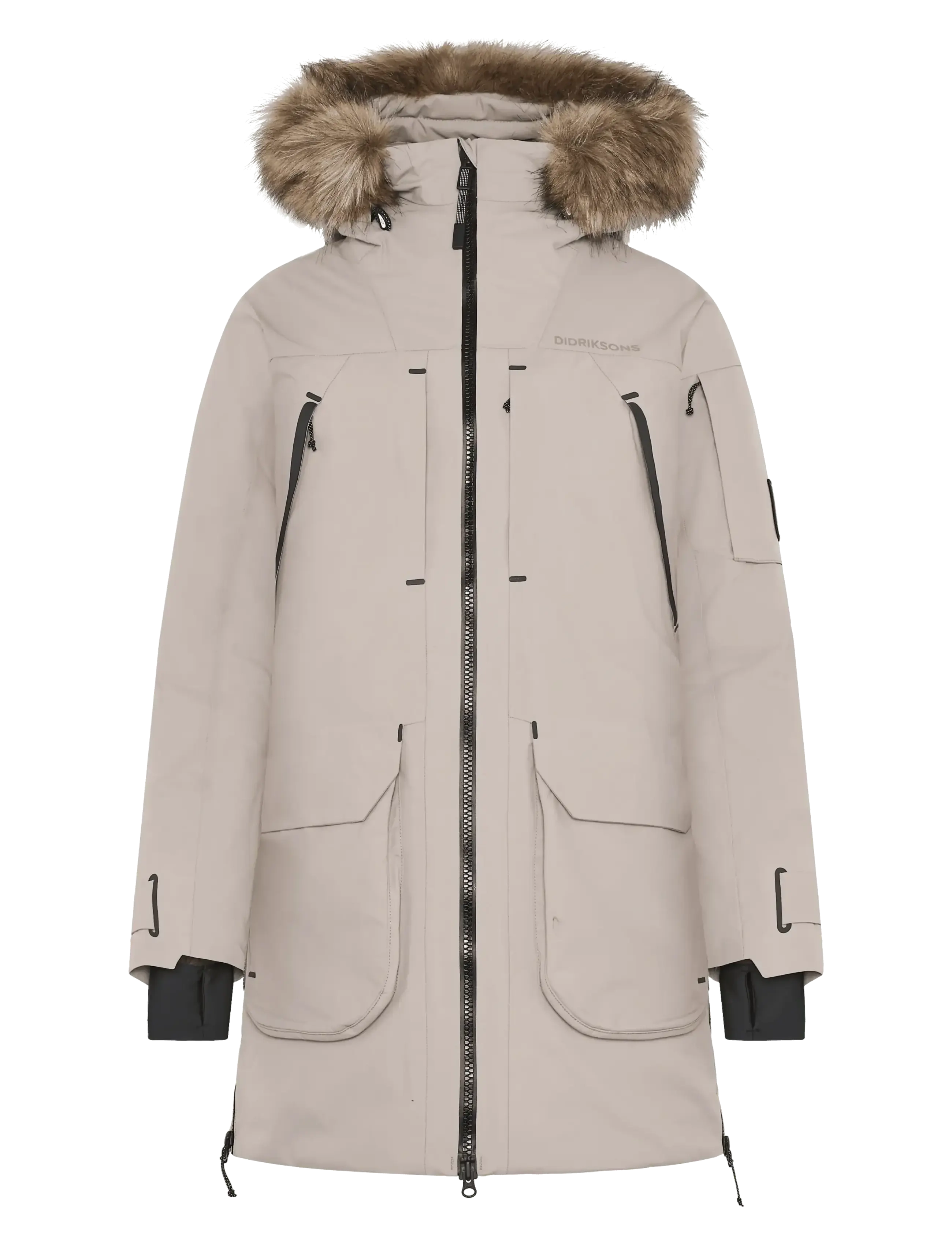 Didriksons Ceres Parka - Bestseller Sport - ASH BROWN / beige
