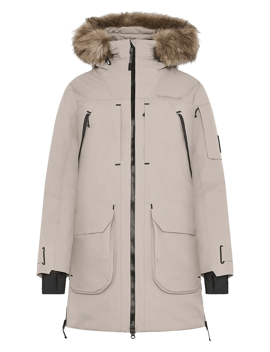 Didriksons - Ceres Parka - ash brown - 1