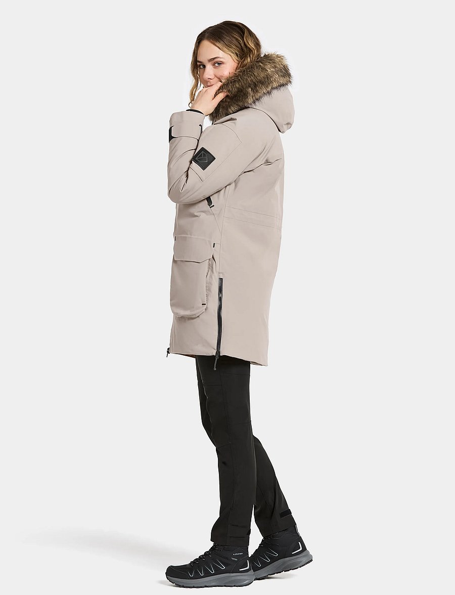 Didriksons - Ceres Parka - ash brown - 0