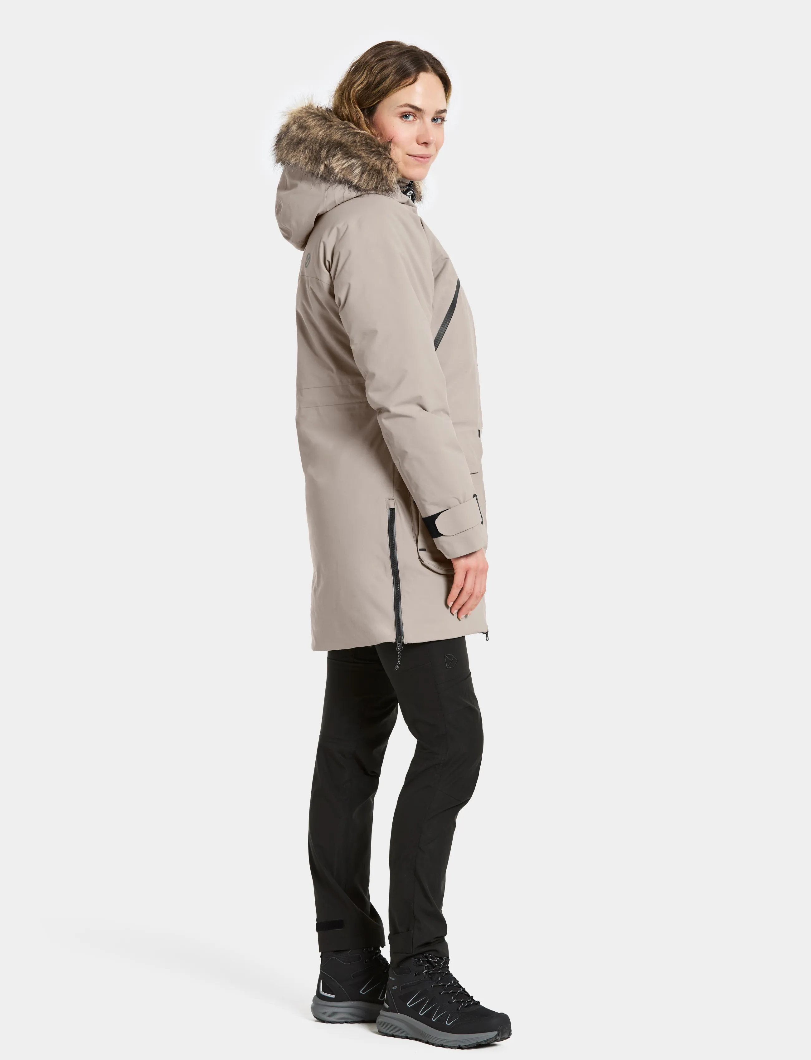 Didriksons - Ceres Parka - ash brown - 4