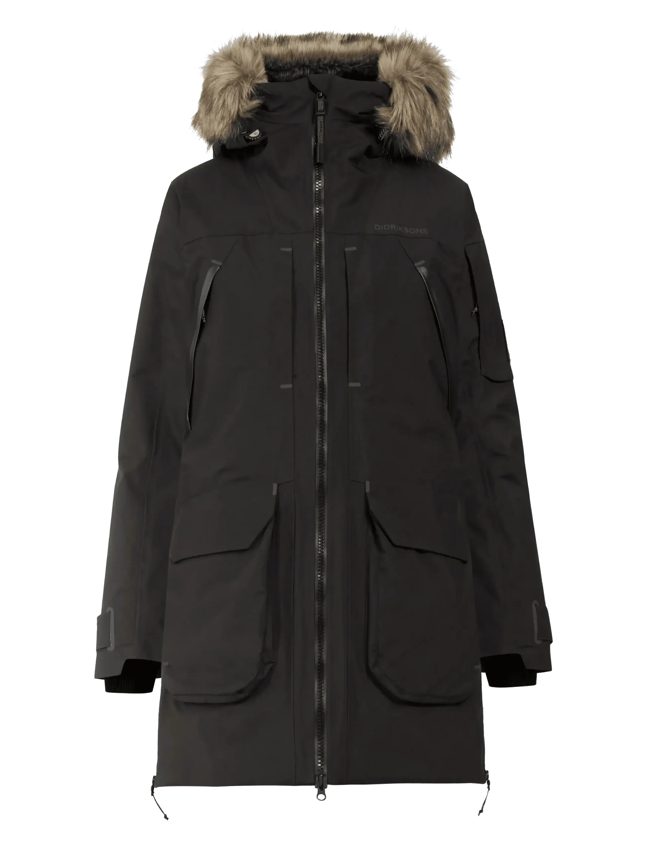 Didriksons Ceres Parka - Jackor & Kappor - BLACK / black