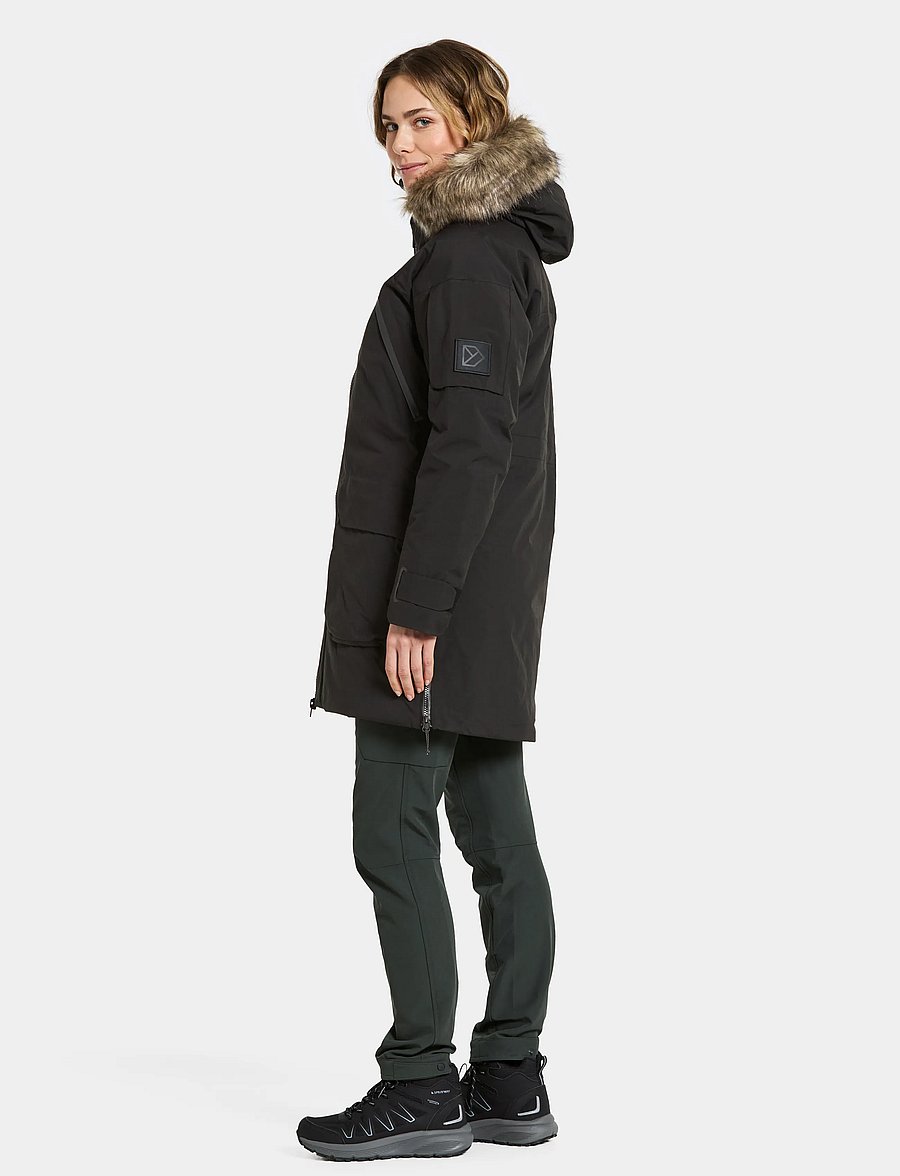 Didriksons - Ceres Parka - parkasjackor - black - 0
