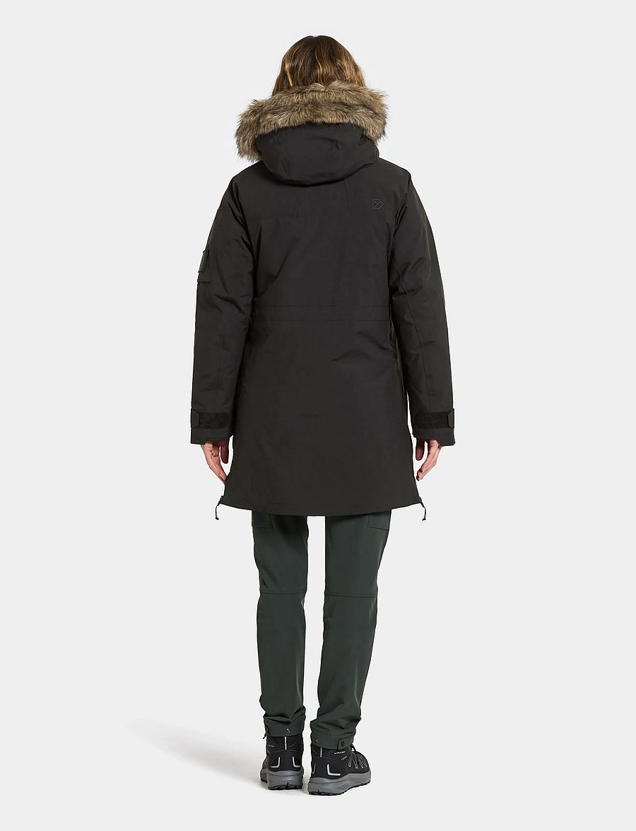 Didriksons - Ceres Parka - parkasjackor - black - 4