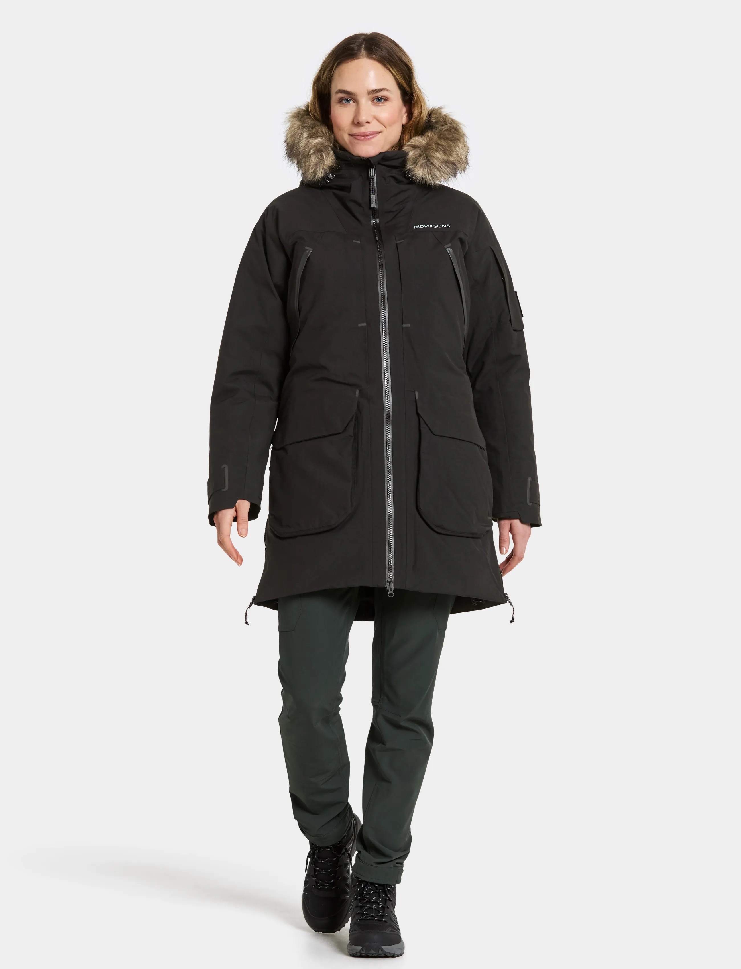 Didriksons - Ceres Parka - parkasjackor - black - 5