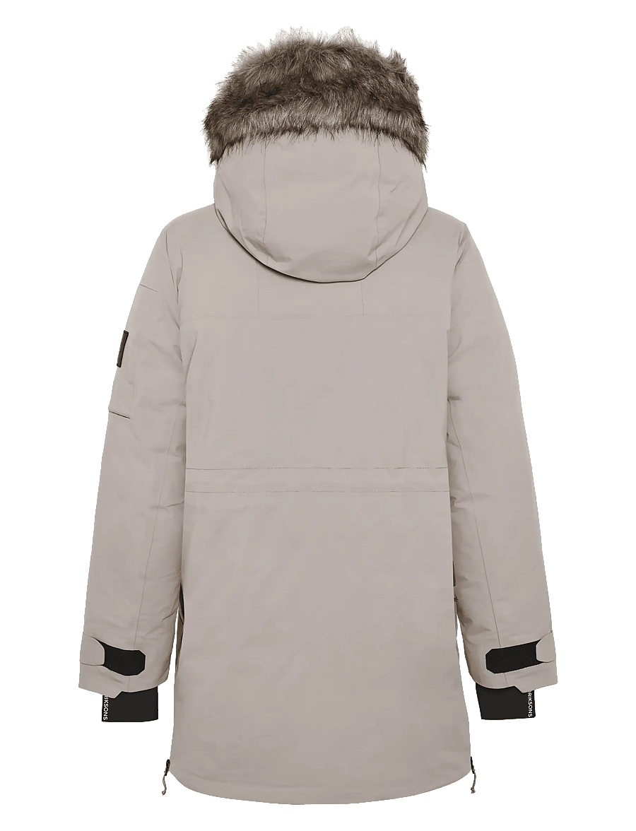 Didriksons - Zeus Parka - parka coats - ash brown - 2