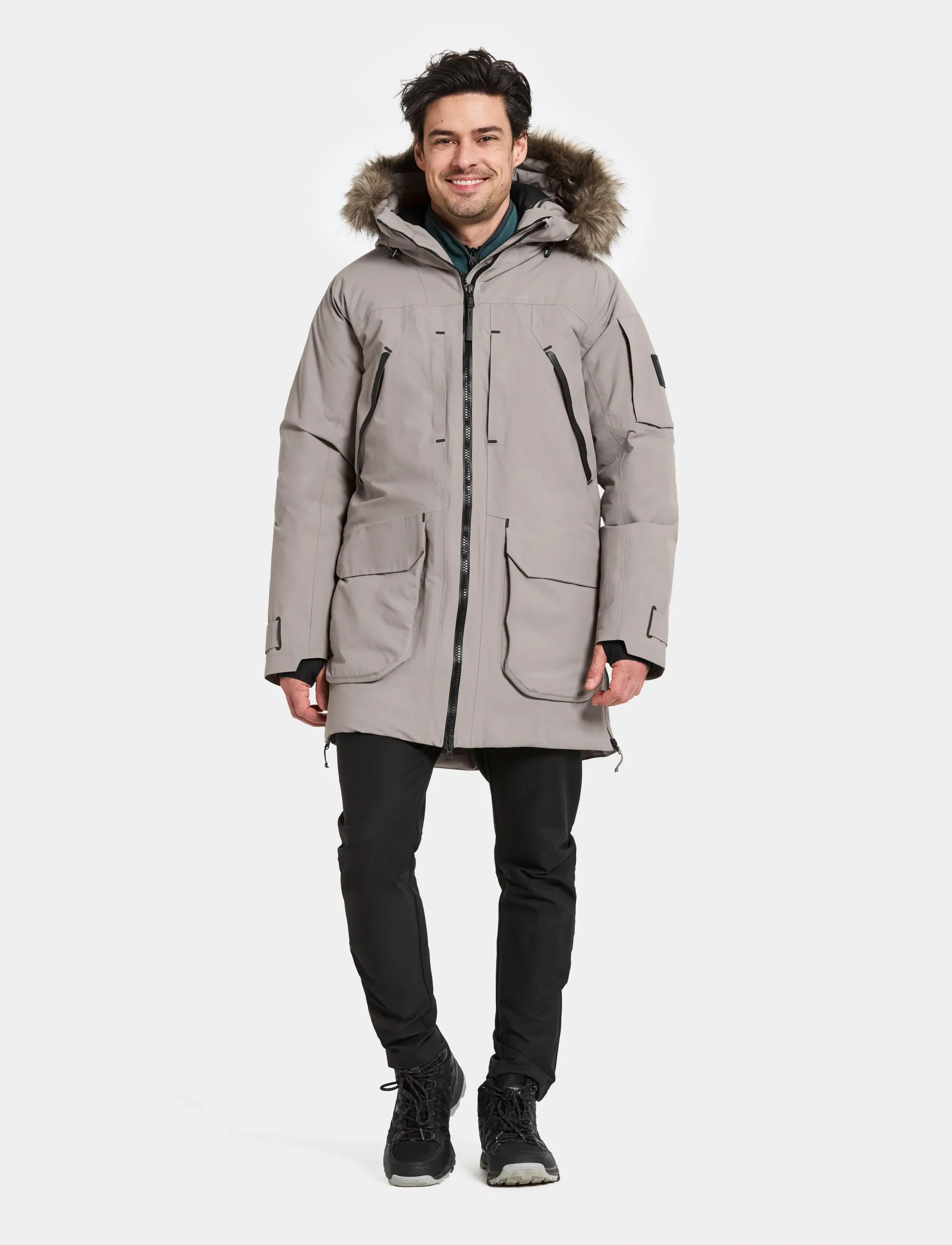 Didriksons Men's Zeus Parka 2 vinterjackor – bild 3