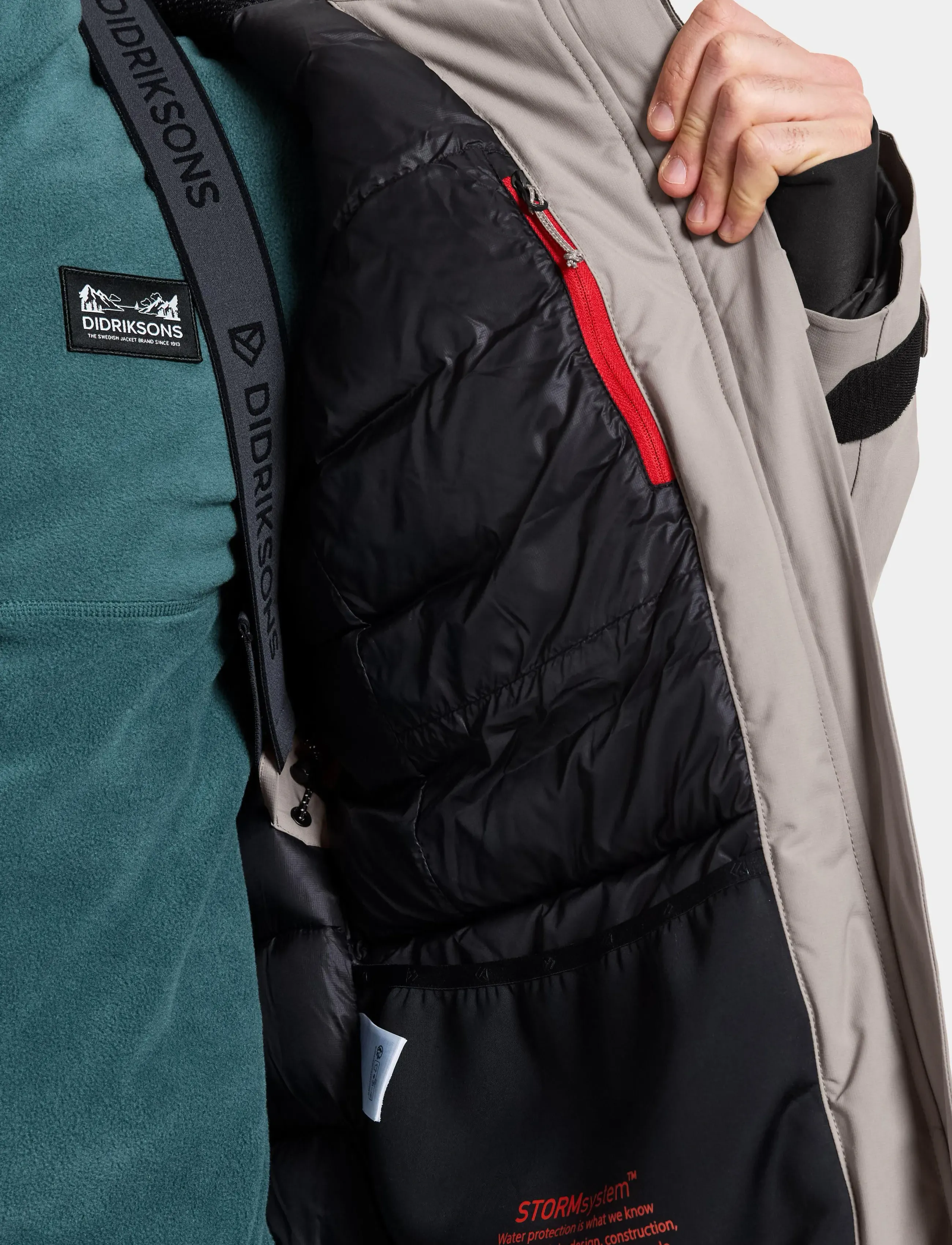 Didriksons Men's Zeus Parka 2 vinterjackor – bild 10