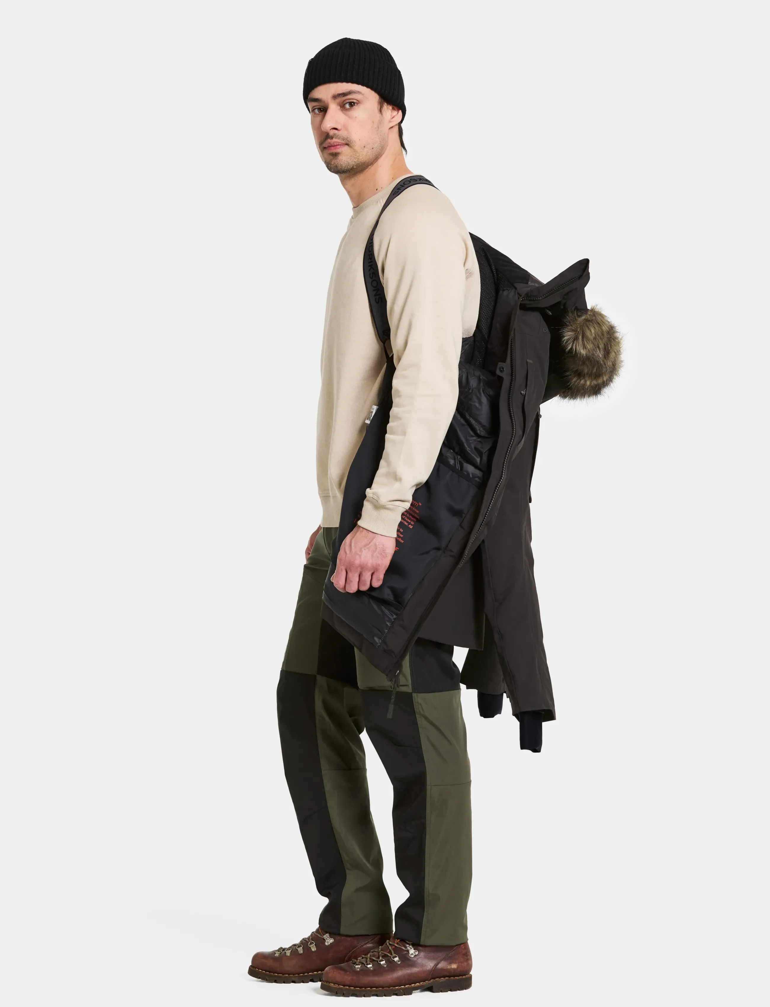Didriksons Men's Zeus Parka 2 vinterjackor – bild 3