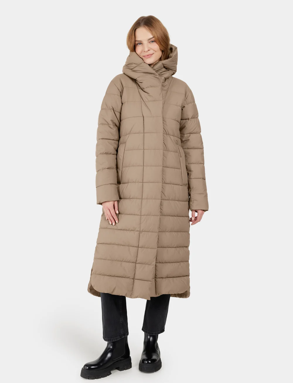 Didriksons - STELLA WNS PARKA L 5 - jacken - walnut - 2