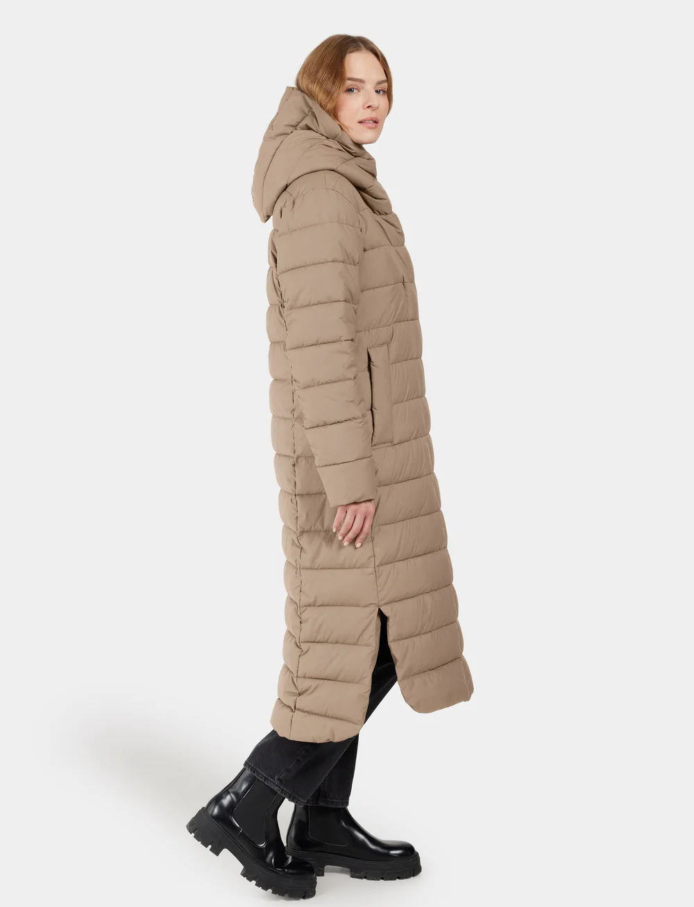 Didriksons - STELLA WNS PARKA L 5 - jacken - walnut - 4