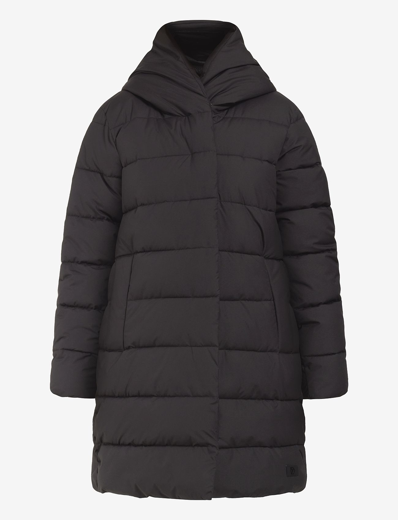 Didriksons - NELLA WNS PARKA - down jackets - black - 1