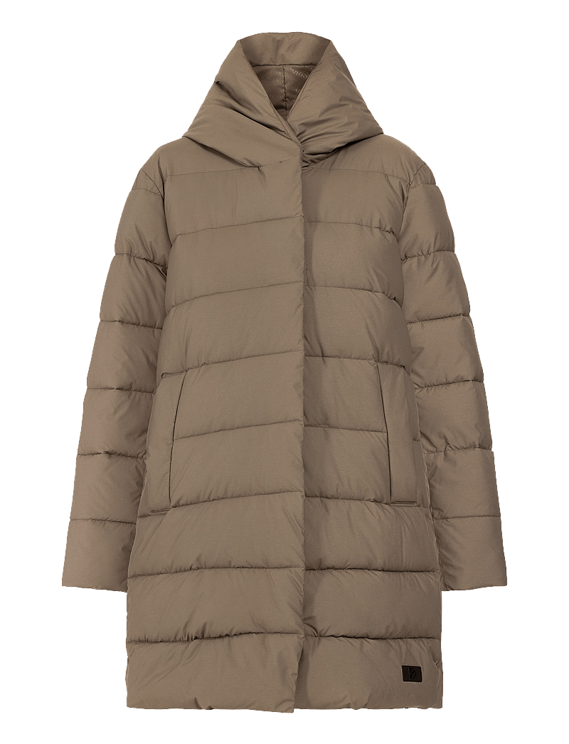 Didriksons - NELLA WNS PARKA - daunenjacken - walnut - 1