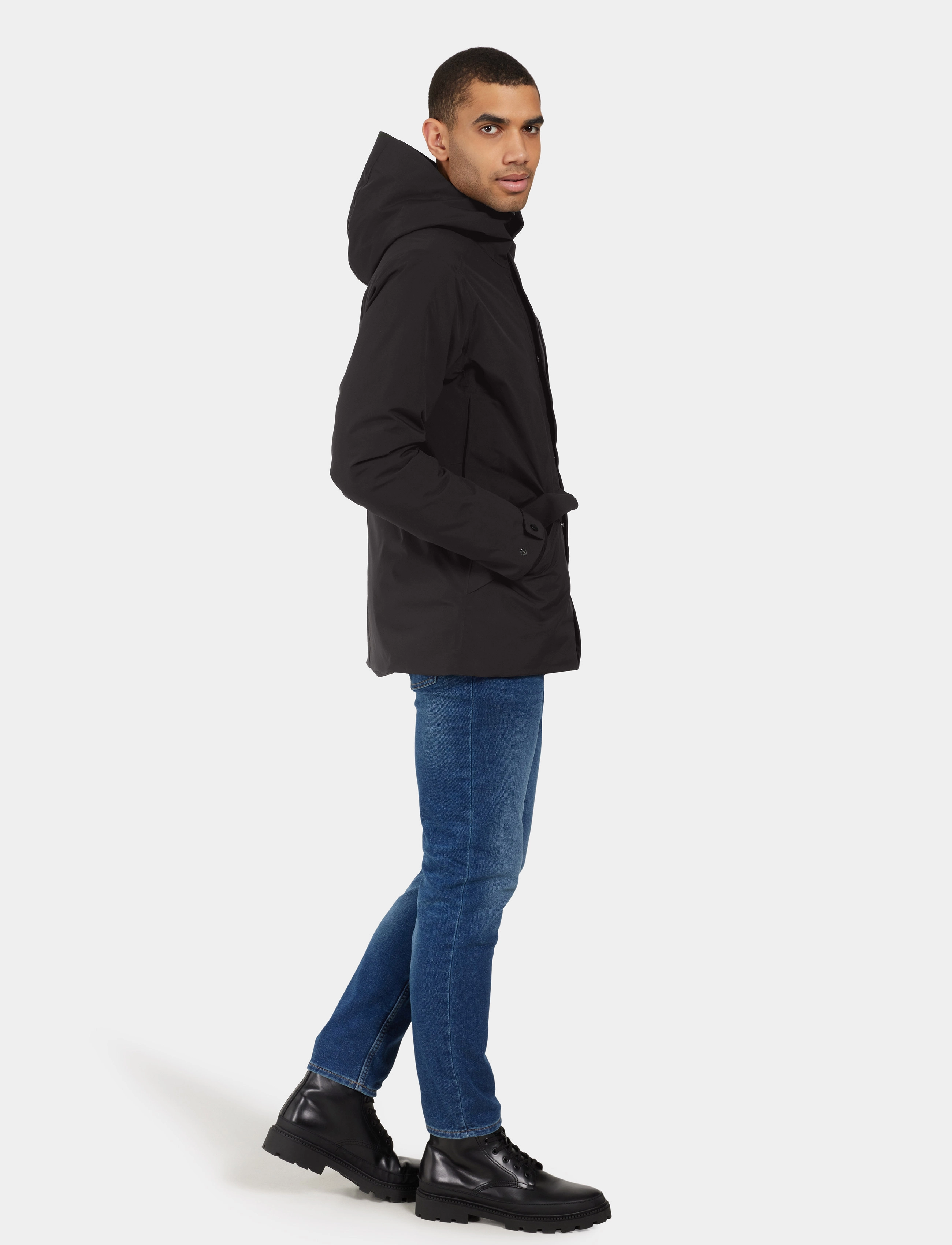 Didriksons - ADAM USX JKT - vinterjakker - black - 5