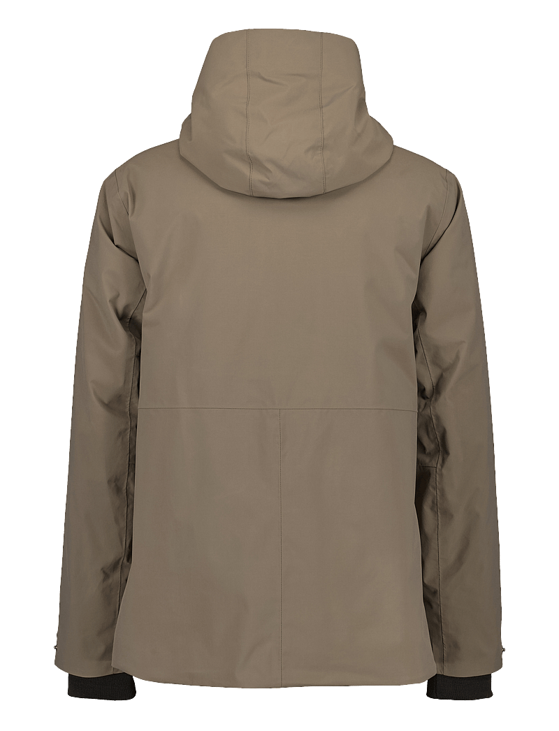 Didriksons - ADAM USX JKT - friluftsjackor - walnut - 2