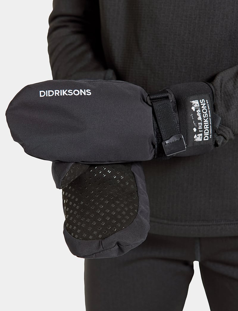 Didriksons - LOVAS MITTEN - handschuhe - black - 0