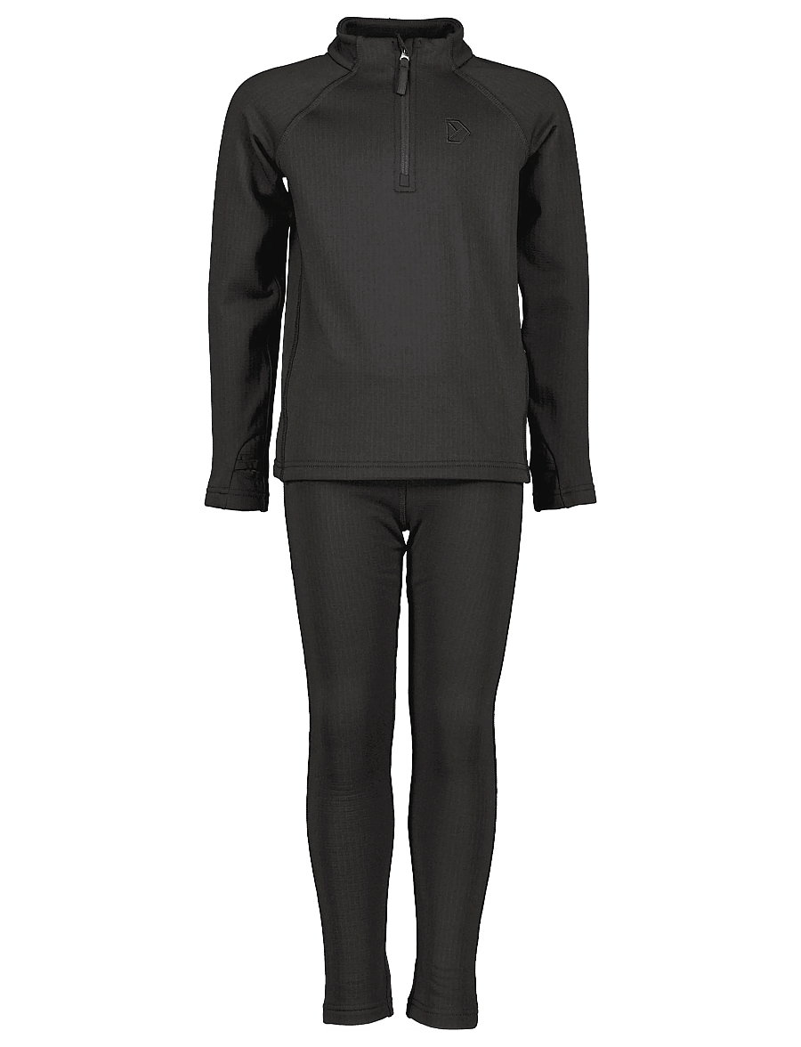 Didriksons - Yotta Kids' Set - termosæt - black - 1