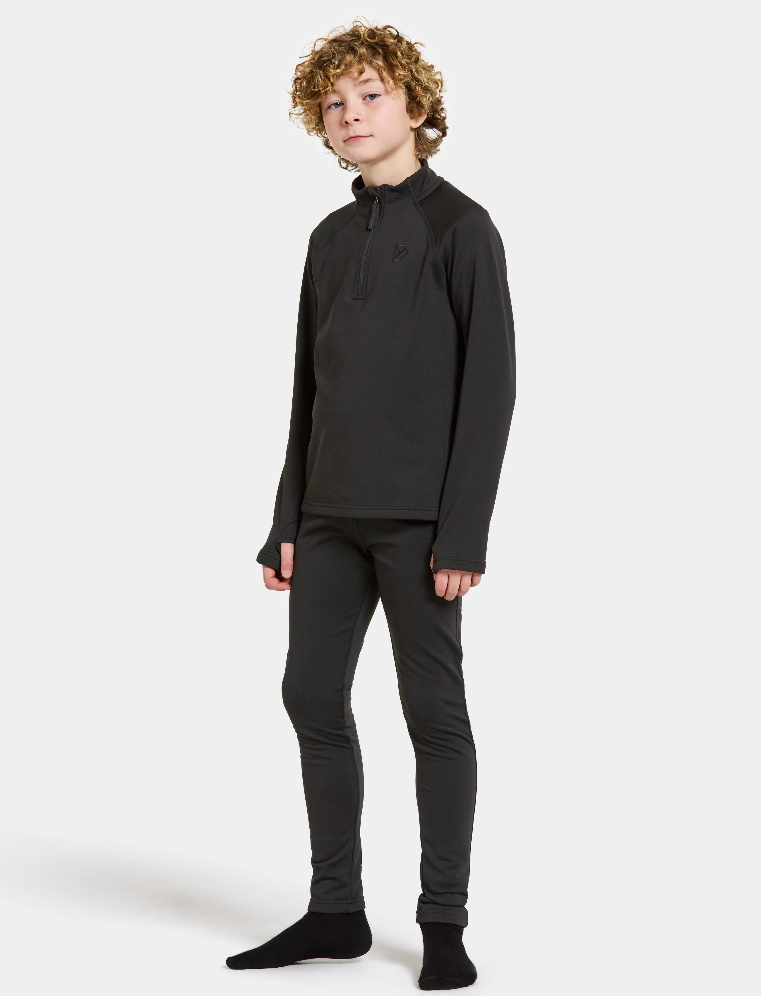 Didriksons - YOTTA KIDS SET - termo rūbų komplektai - black - 4