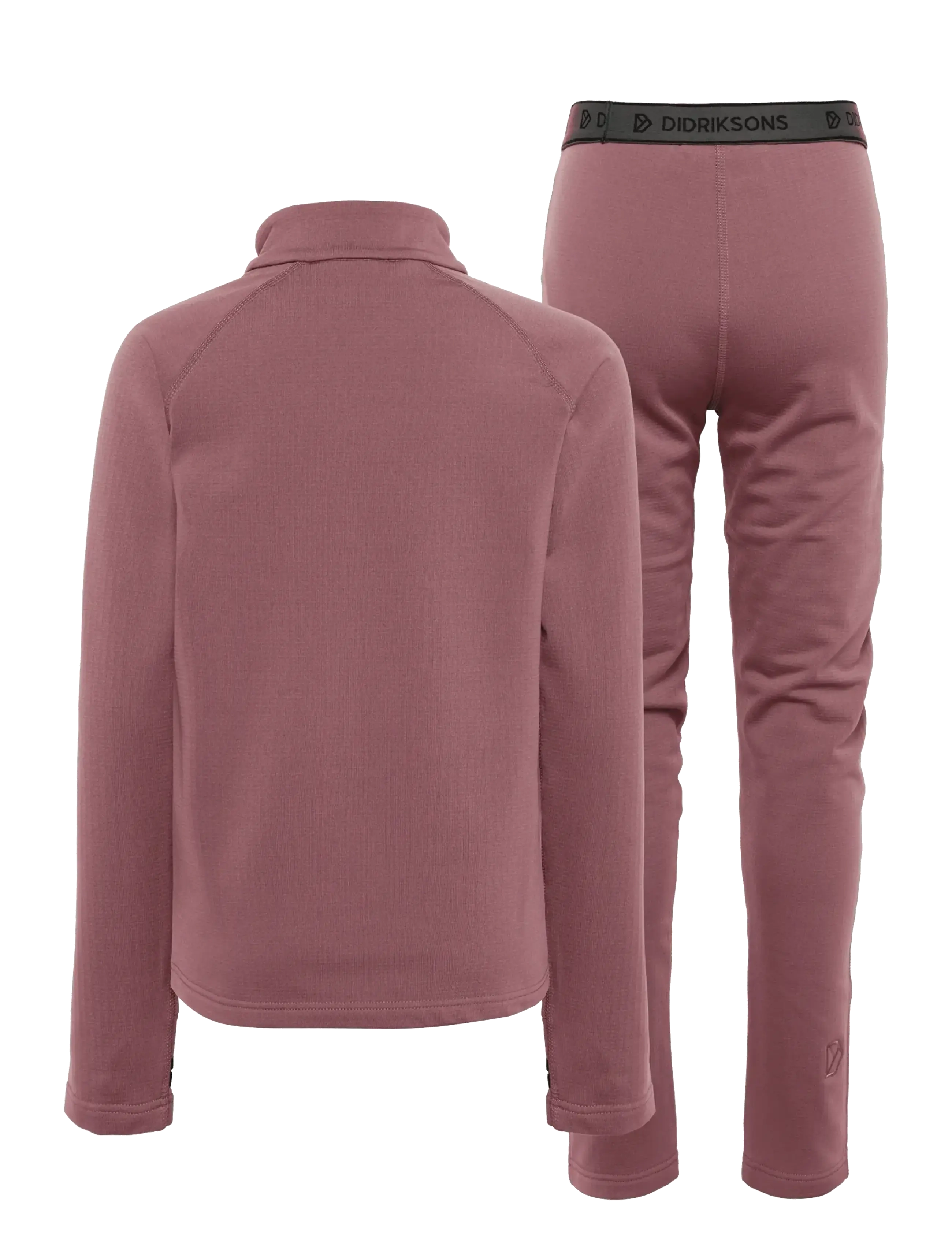 Didriksons - Yotta Kids' Set - underställsset - dulse pink - 2