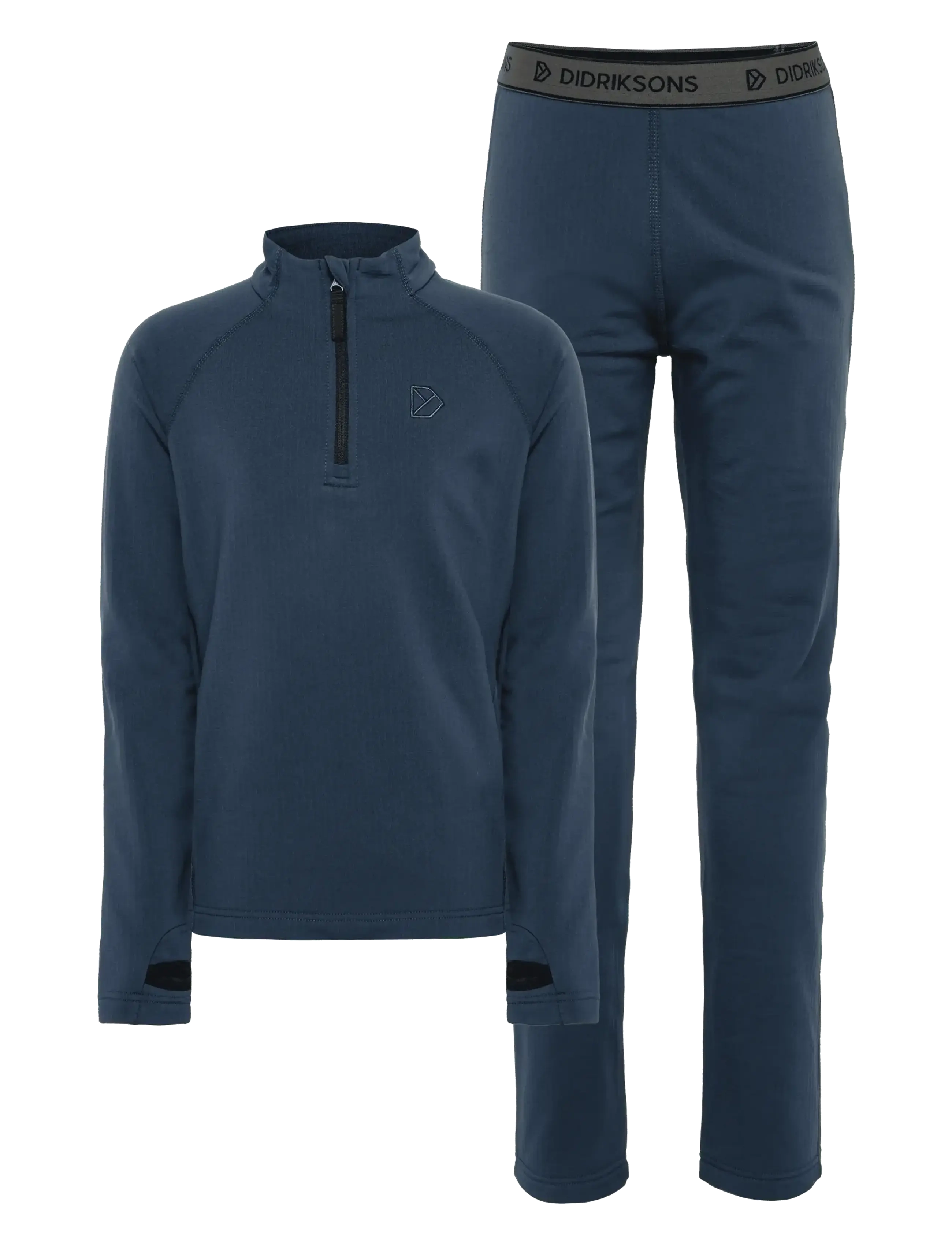 Didriksons Yotta Kids' Set - Shoppa efter storlek - MOUNTAIN BLUE / navy