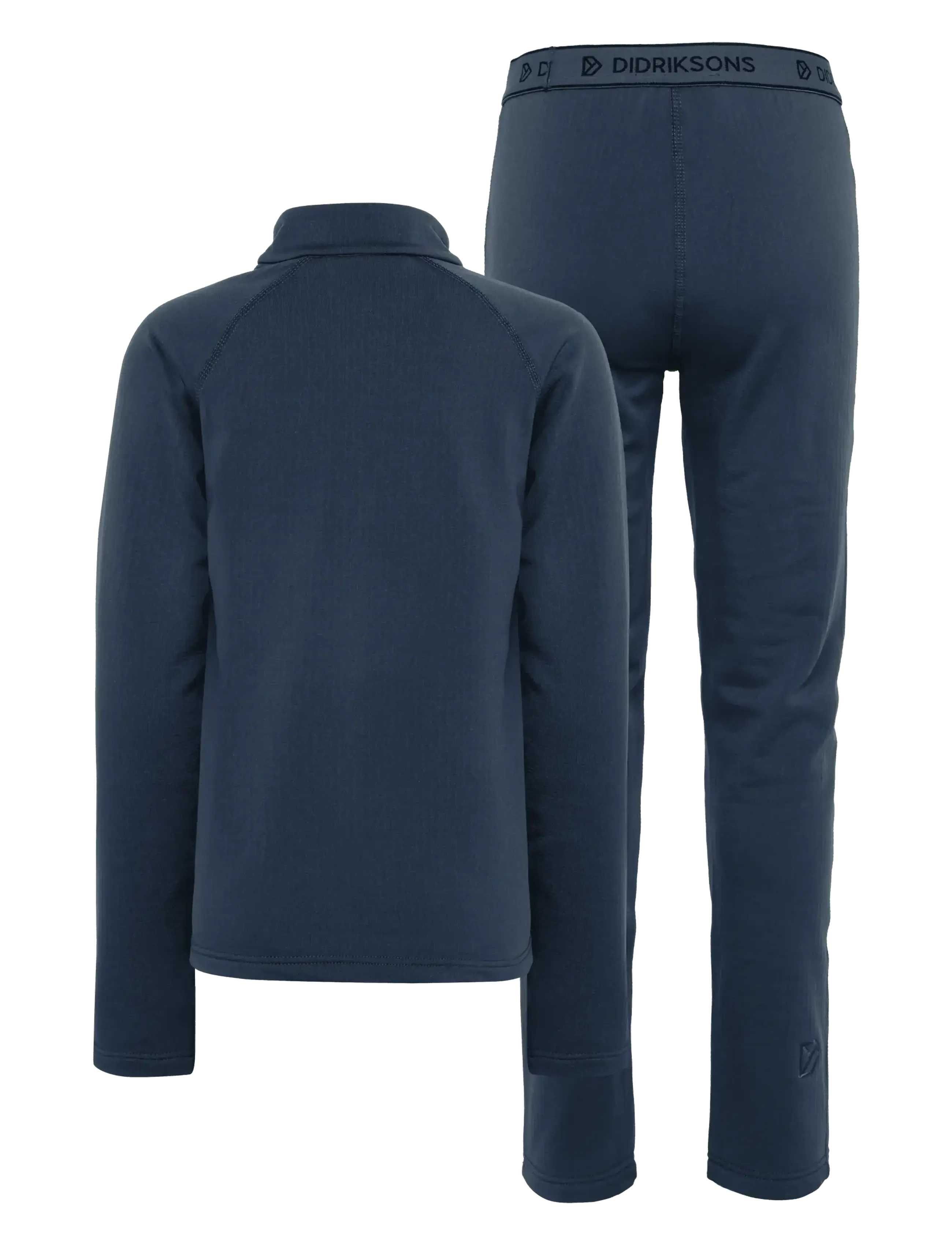 Didriksons - Yotta Kids' Set - underställsset - mountain blue - 2