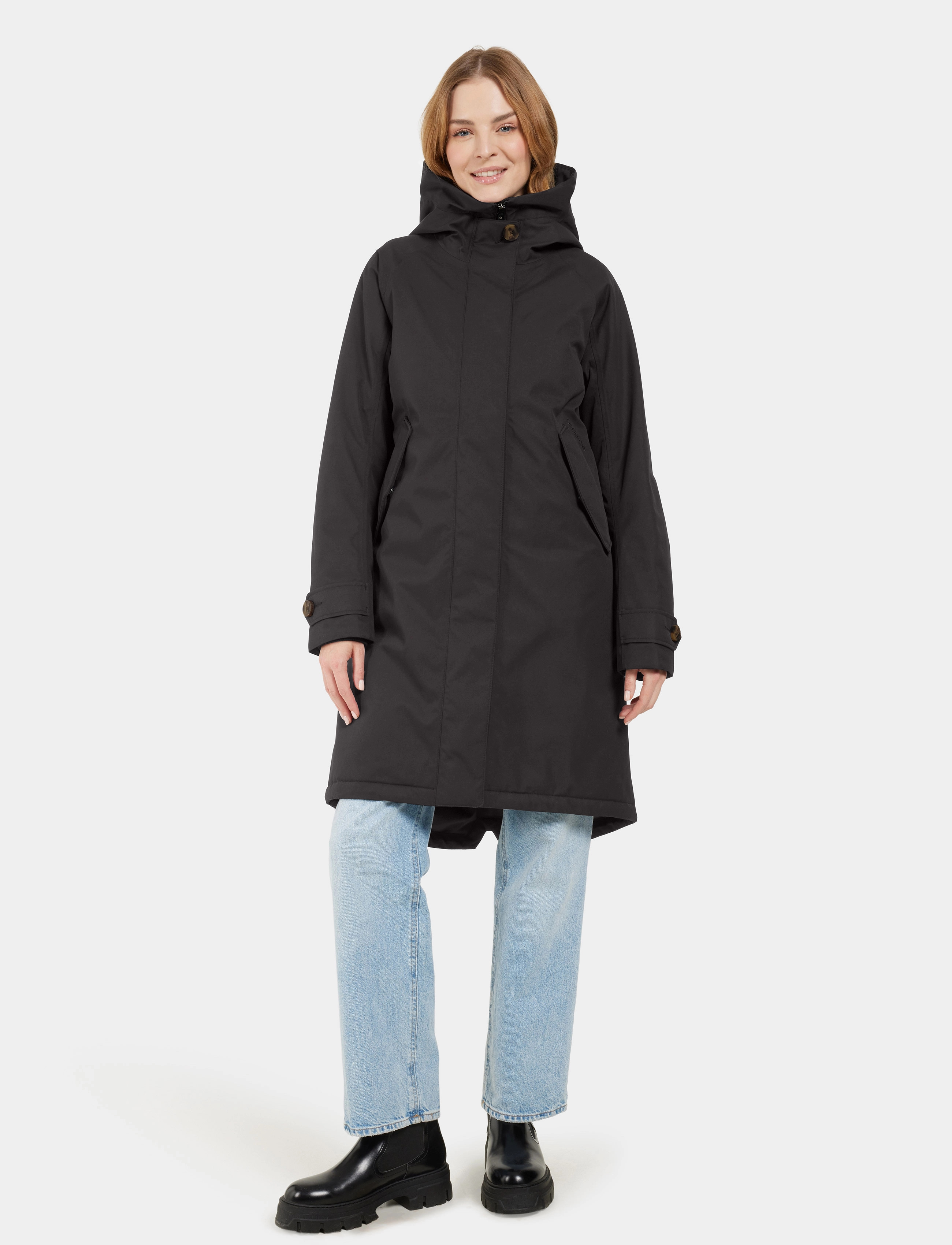 Didriksons - LUNA WNS PARKA 5 - black - 3