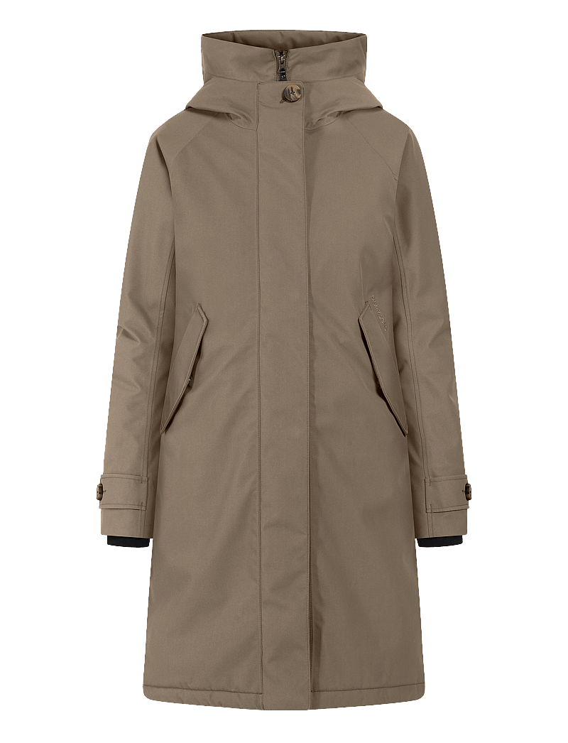 Didriksons - LUNA WNS PARKA 5 - joped - walnut - 1