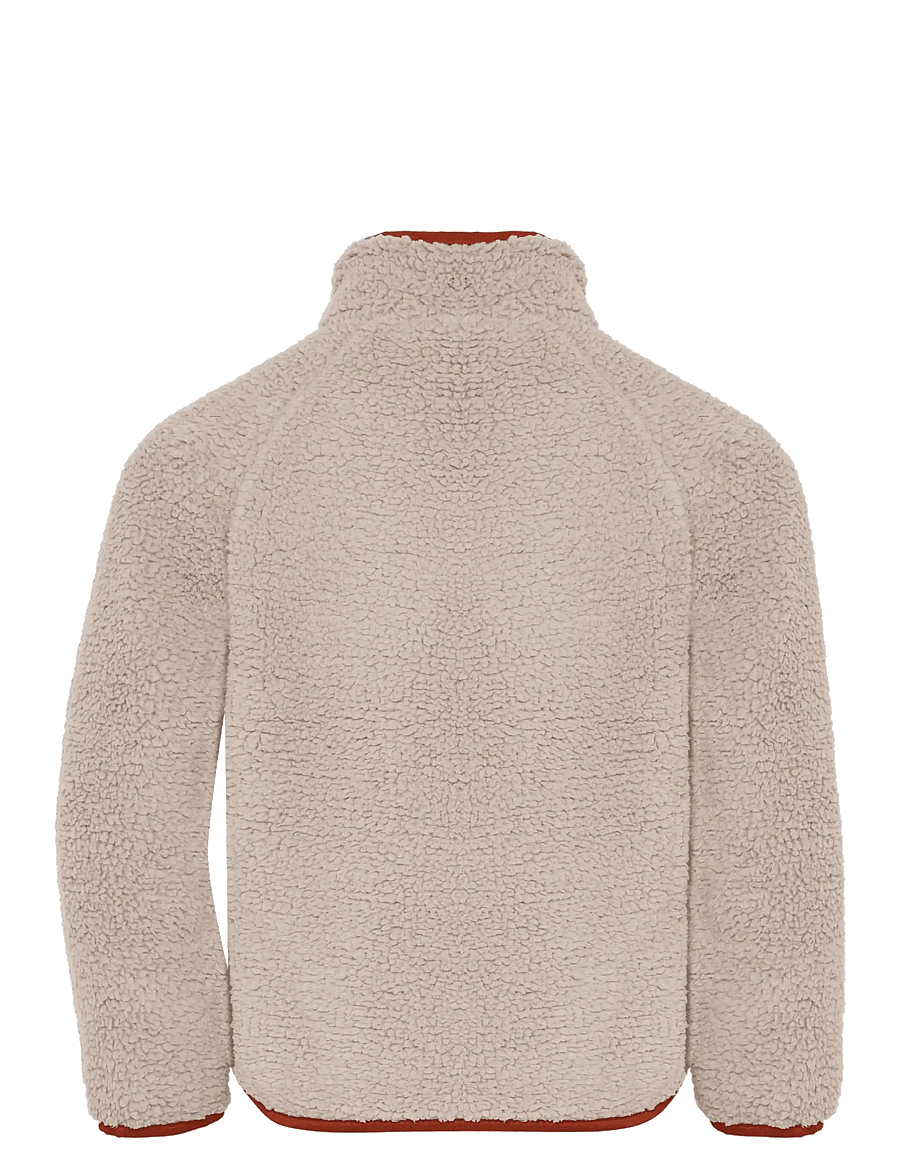 Didriksons - Gibbs Kids' Full-Zip - paksud joped - beach beige/rust - 2