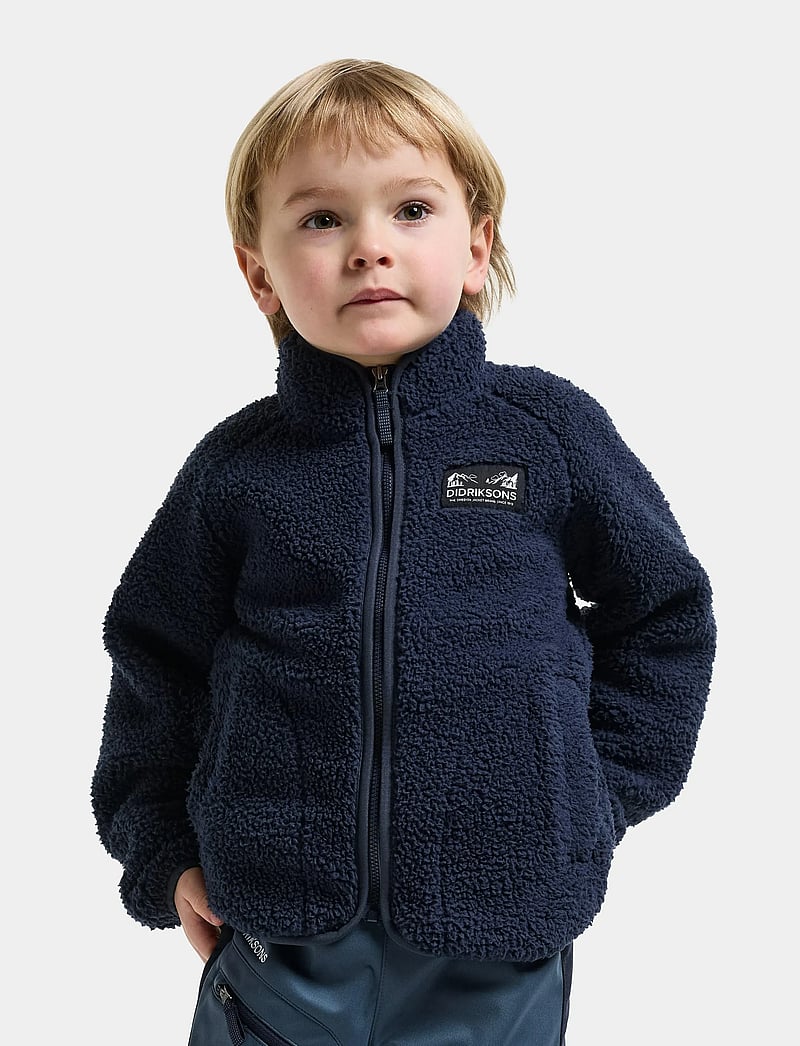Didriksons - Gibbs Kids' Full-Zip - einangraðir jakkar - navy - 3