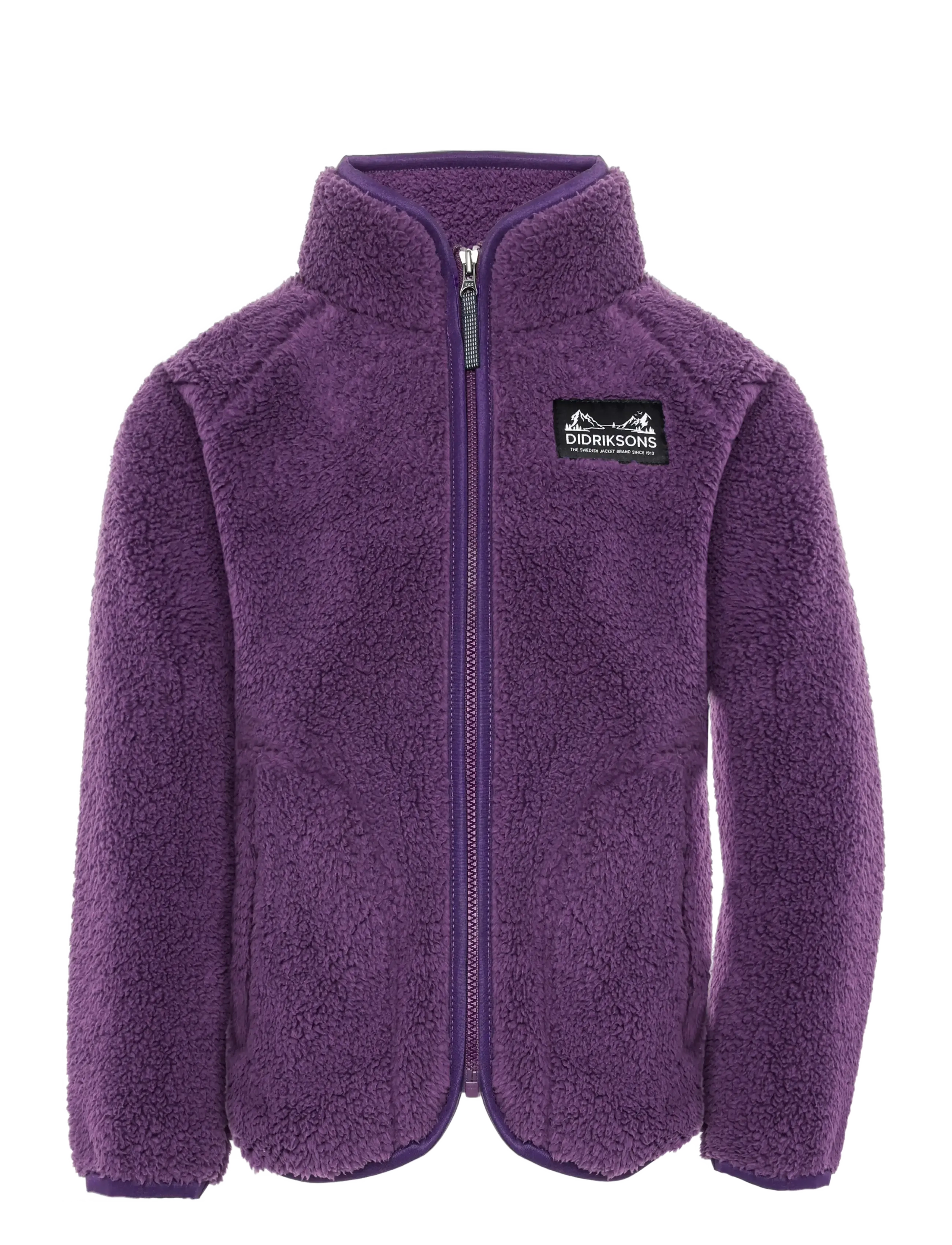 Didriksons Gibbs Kids' Full-Zip - Fliisjakid - NORTHEN PURPLE / purple